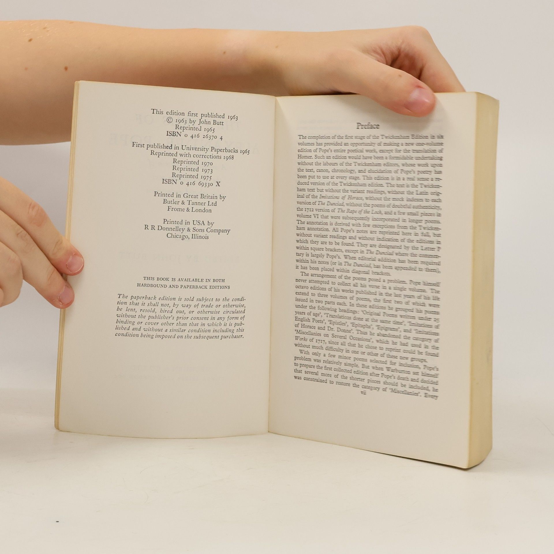 Alexander Pope The Poems of Alexander Pope