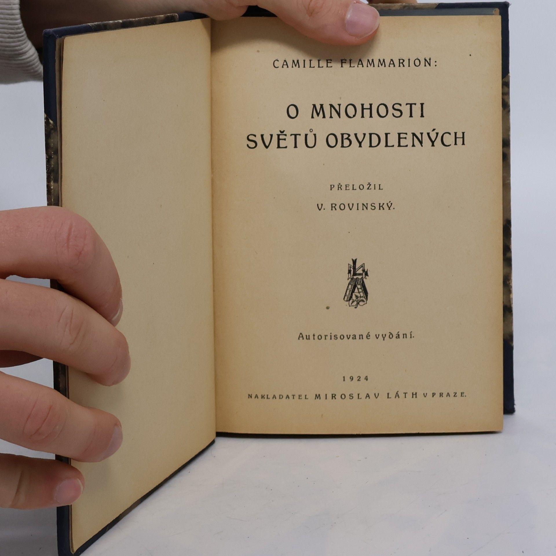 Camille Flammarion O mnohosti světů obydlených