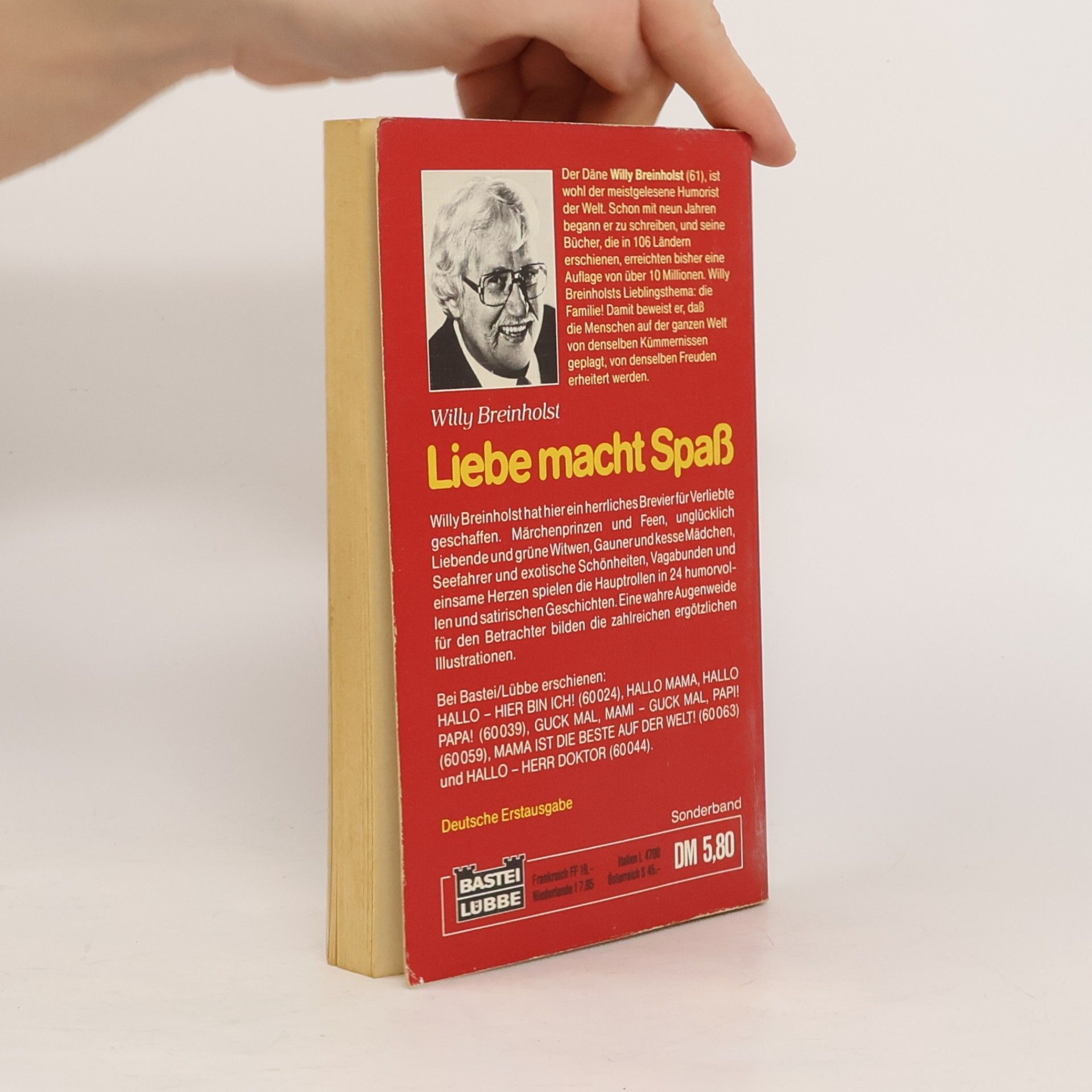 Willy Breinholst Liebe macht Spaß