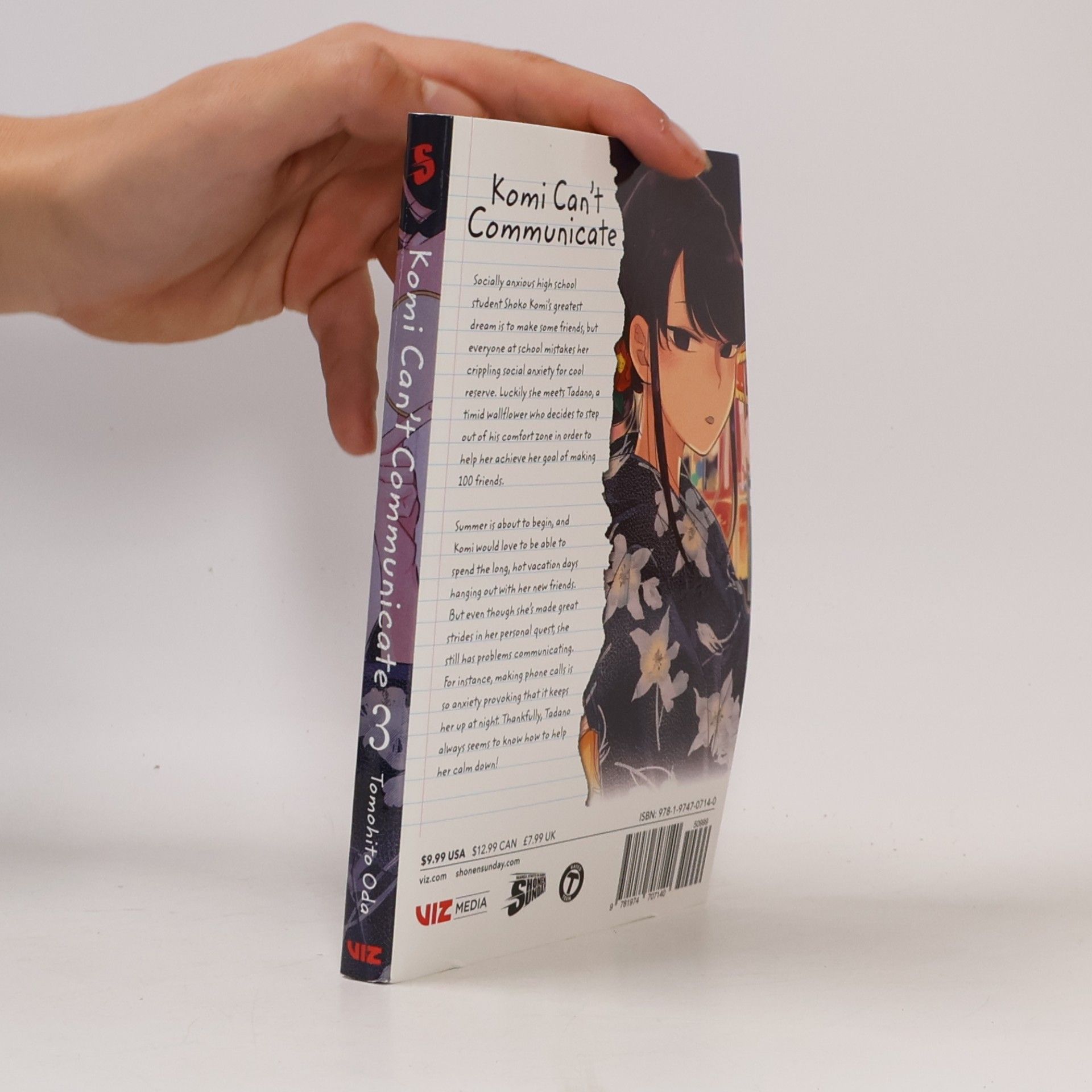 Tomohito Oda Komi Can't Communicate: Volume 3