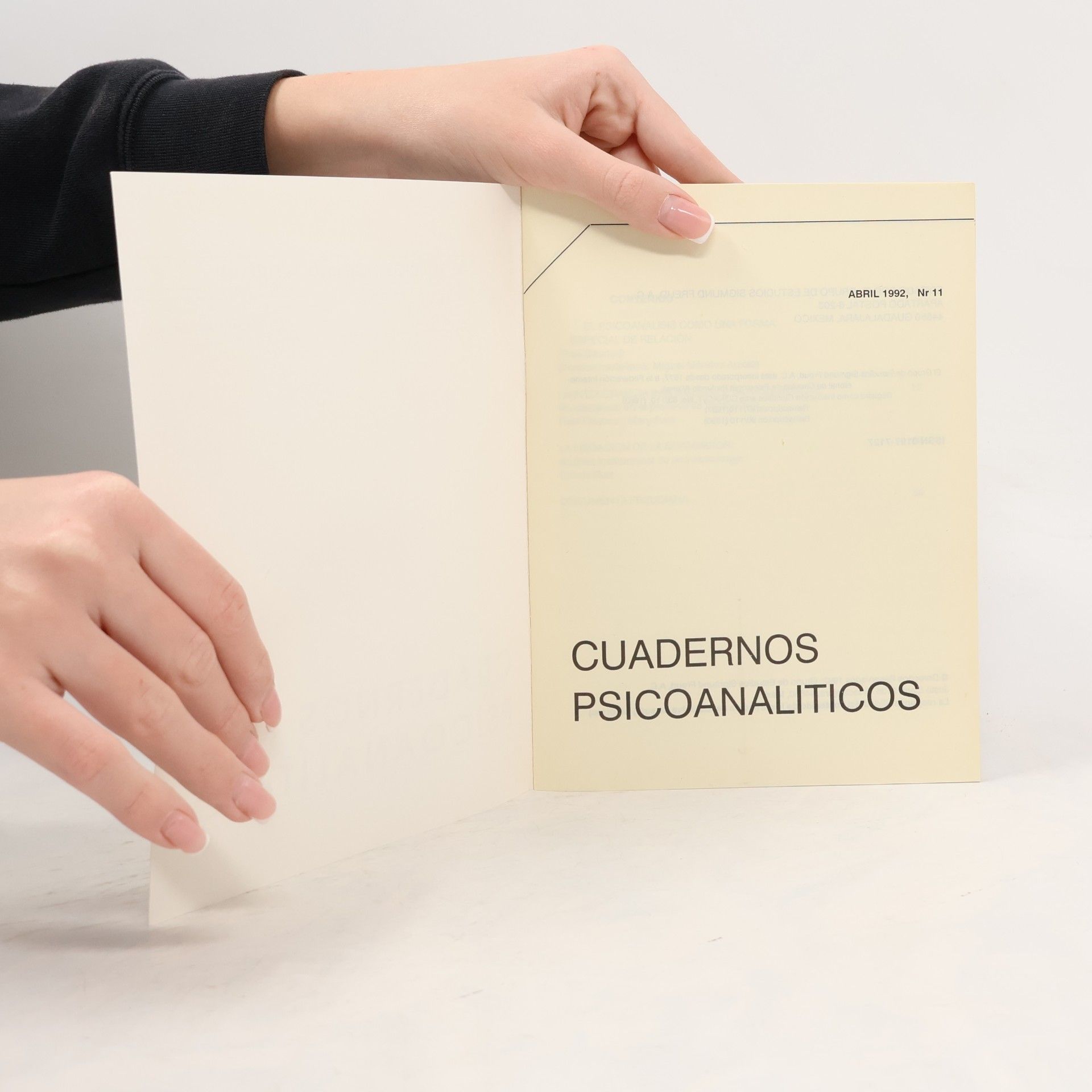 Auteurscollectief Cuadernos psicoanalíticos 11
