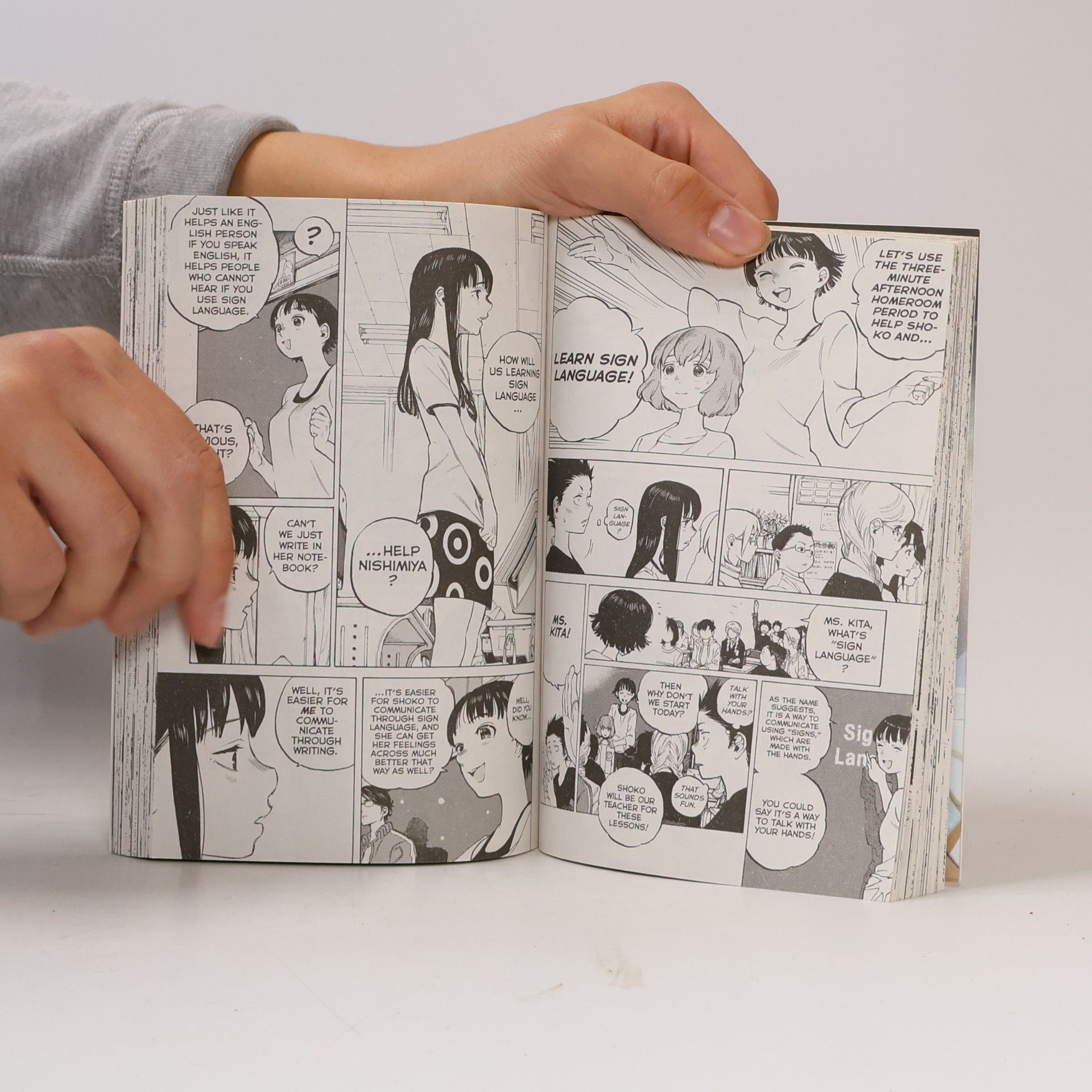 Jošitoki Óima A Silent Voice. Volume 1