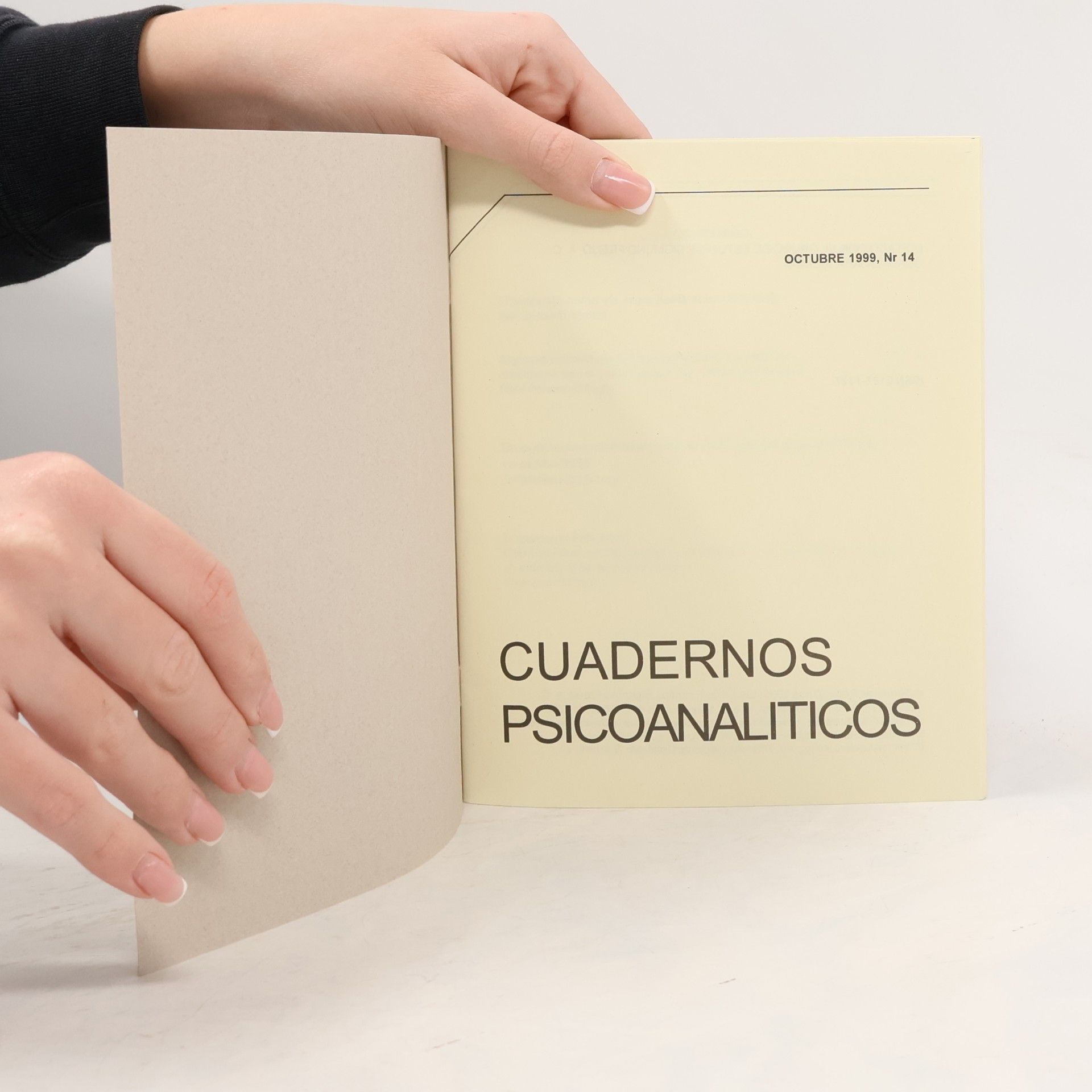 Auteurscollectief Cuadernos psicoanalíticos 14