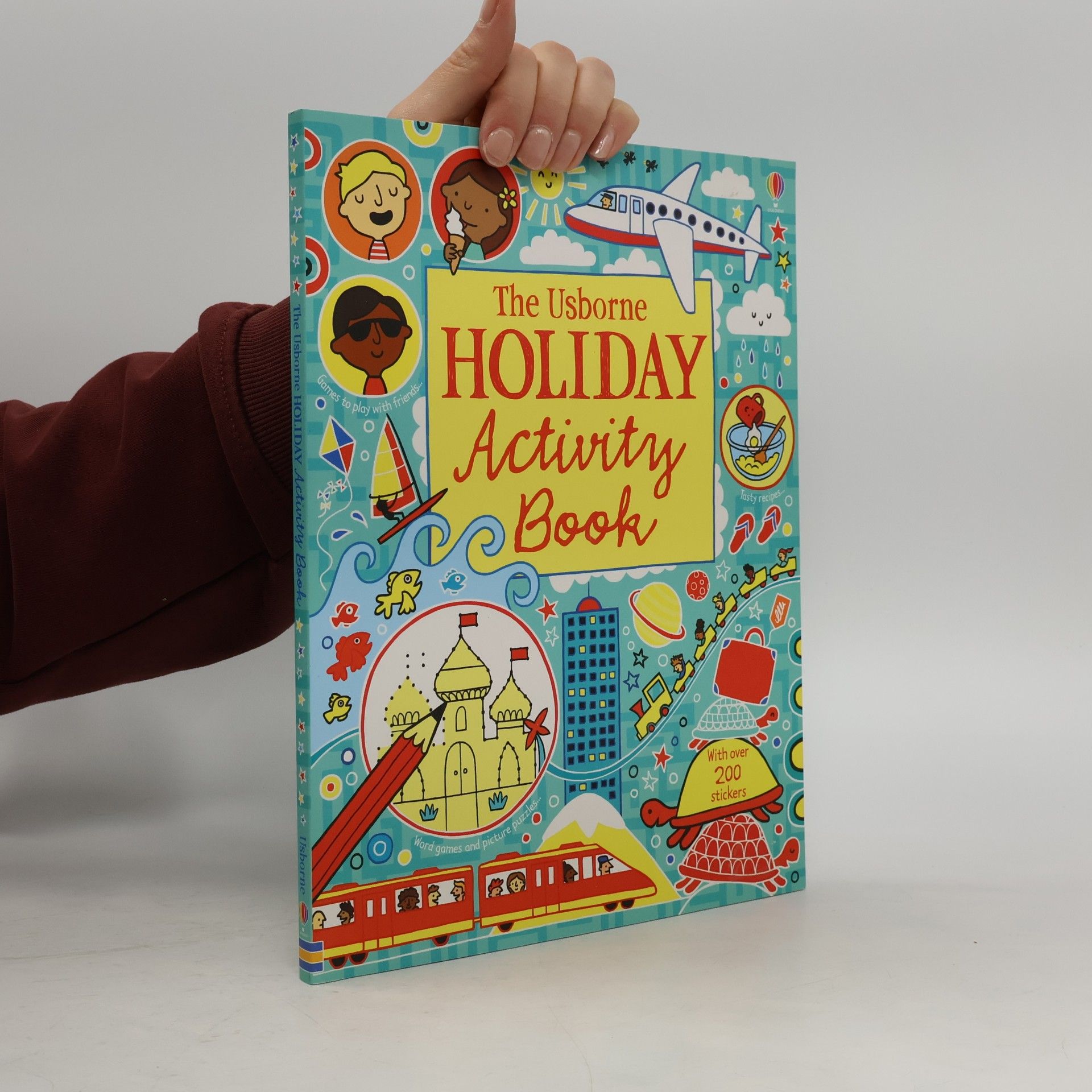 The Usborne holiday activity book.