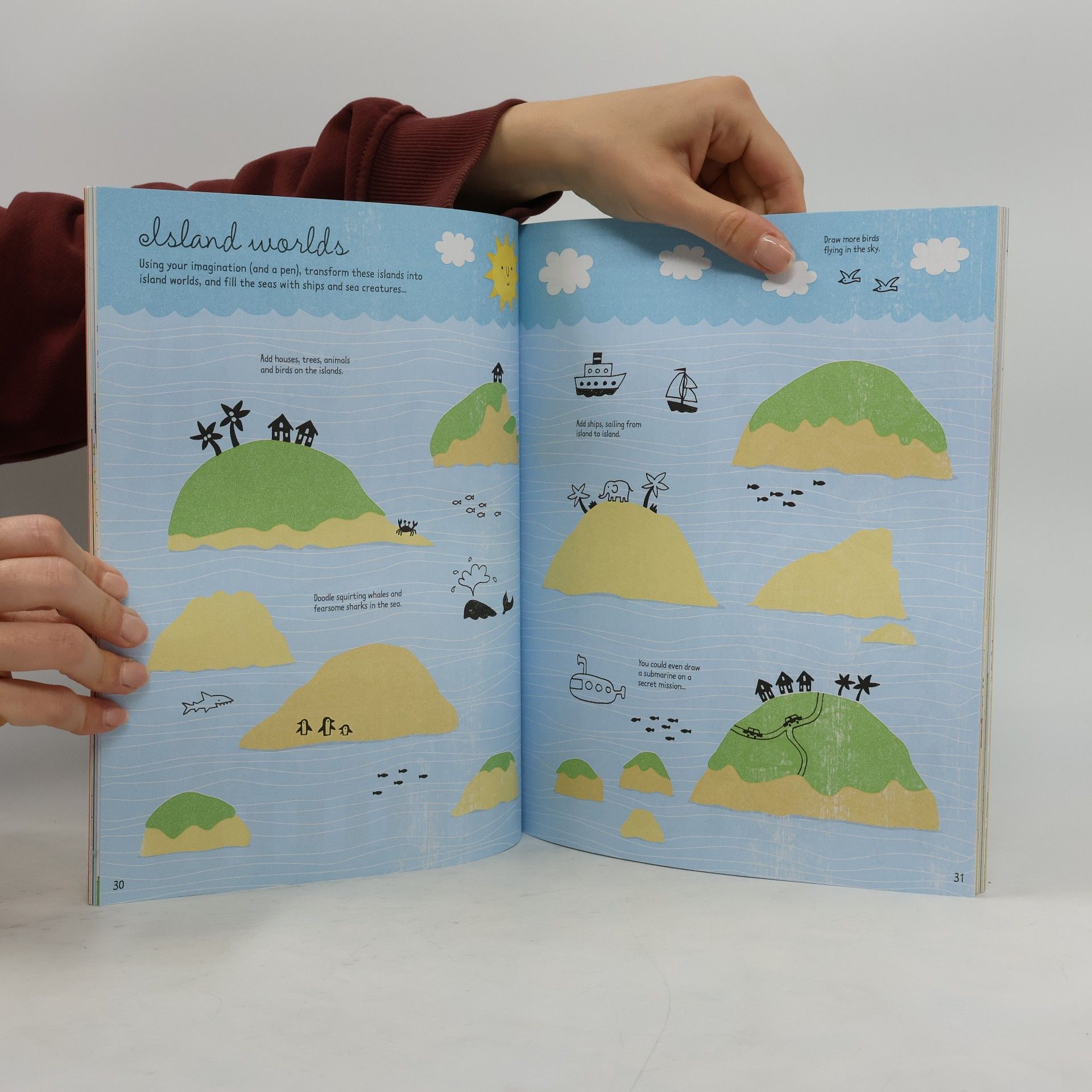 Rebecca Gilpin The Usborne holiday activity book.