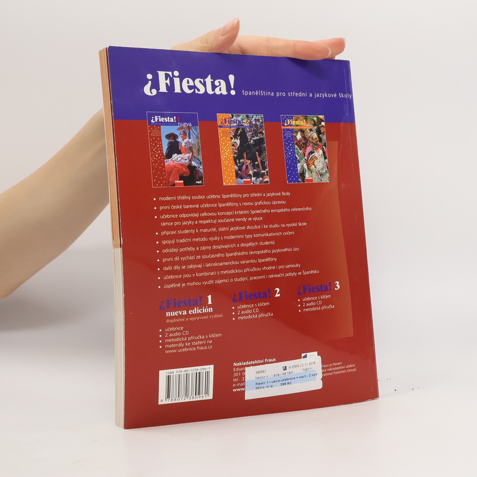 Kolektiv autorů Fiesta! : Španělština pro střední a jazykové školy. 1