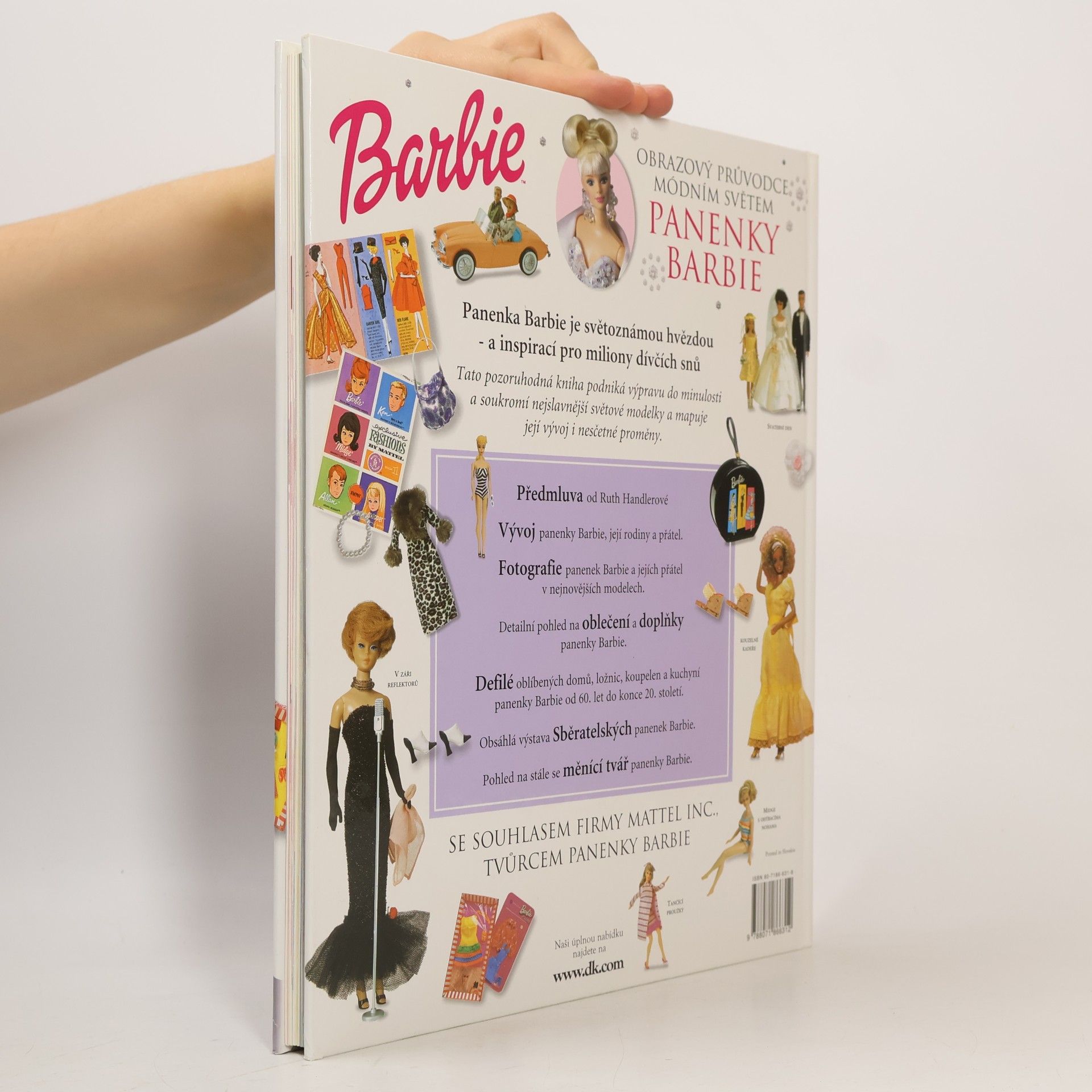Lisa Lanzarini Obrazový průvodce módním světem Barbie