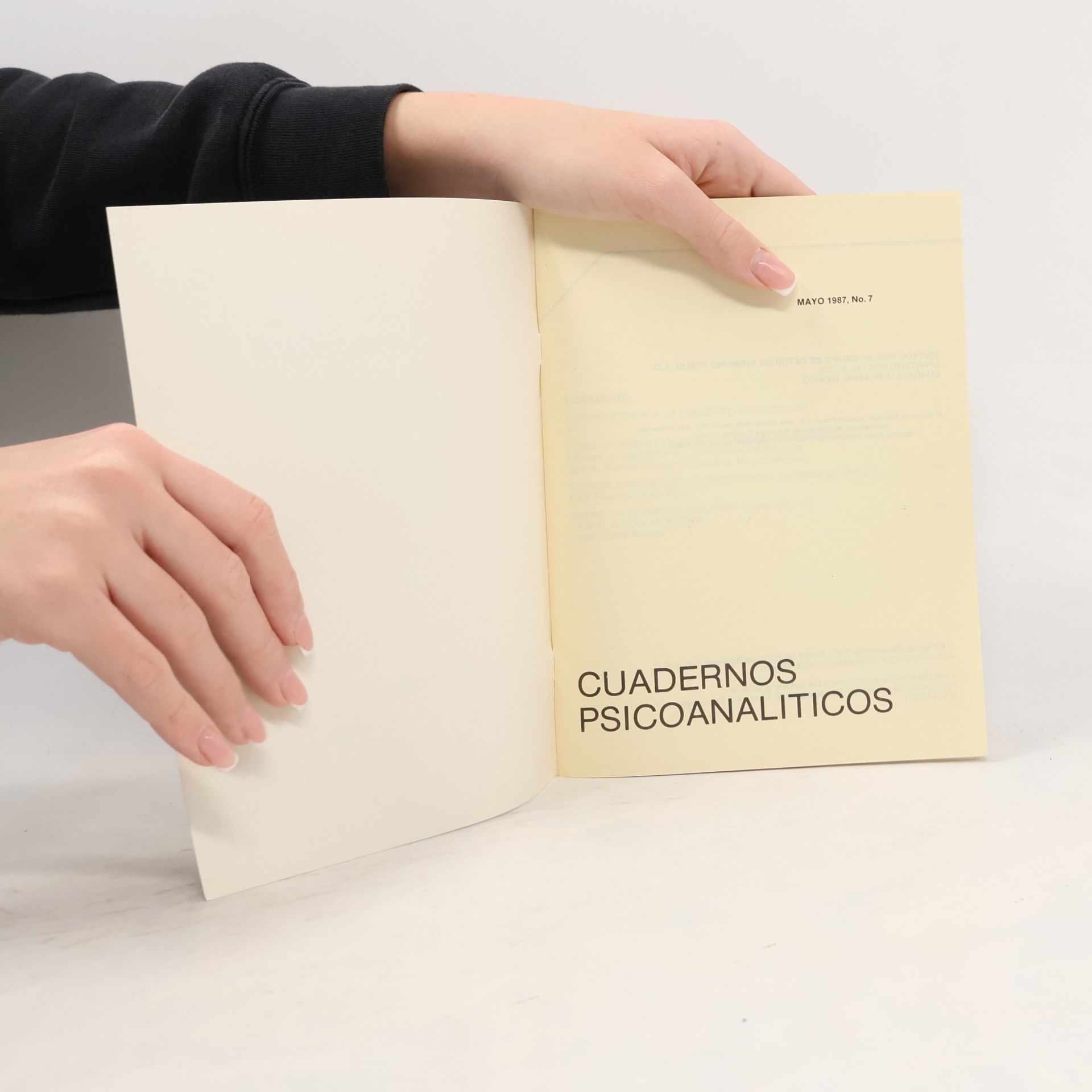 Auteurscollectief Cuadernos Psicoanalíticos 7