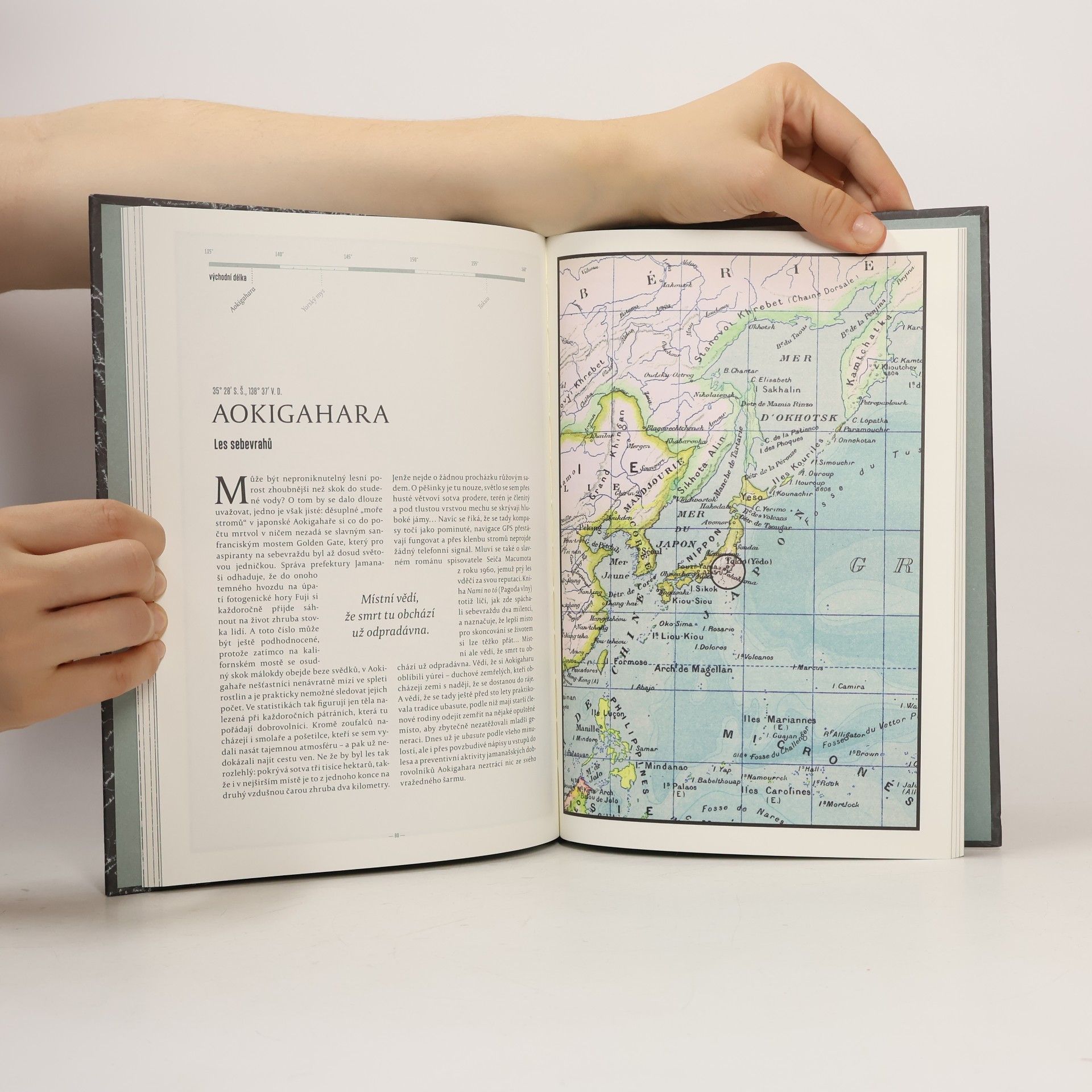 Olivier Le Carrer Atlas prokletých míst