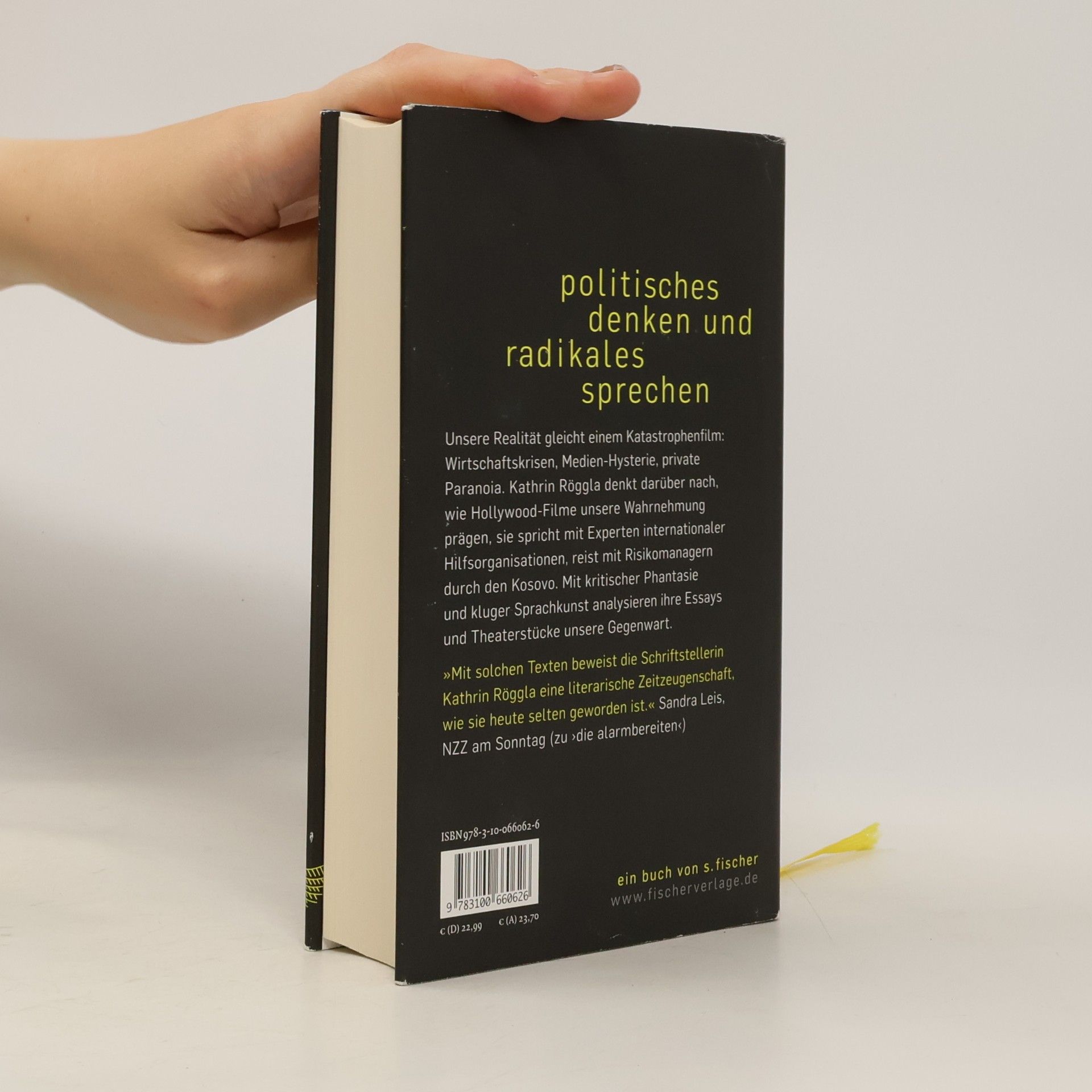 Kathrin Röggla besser wäre: keine