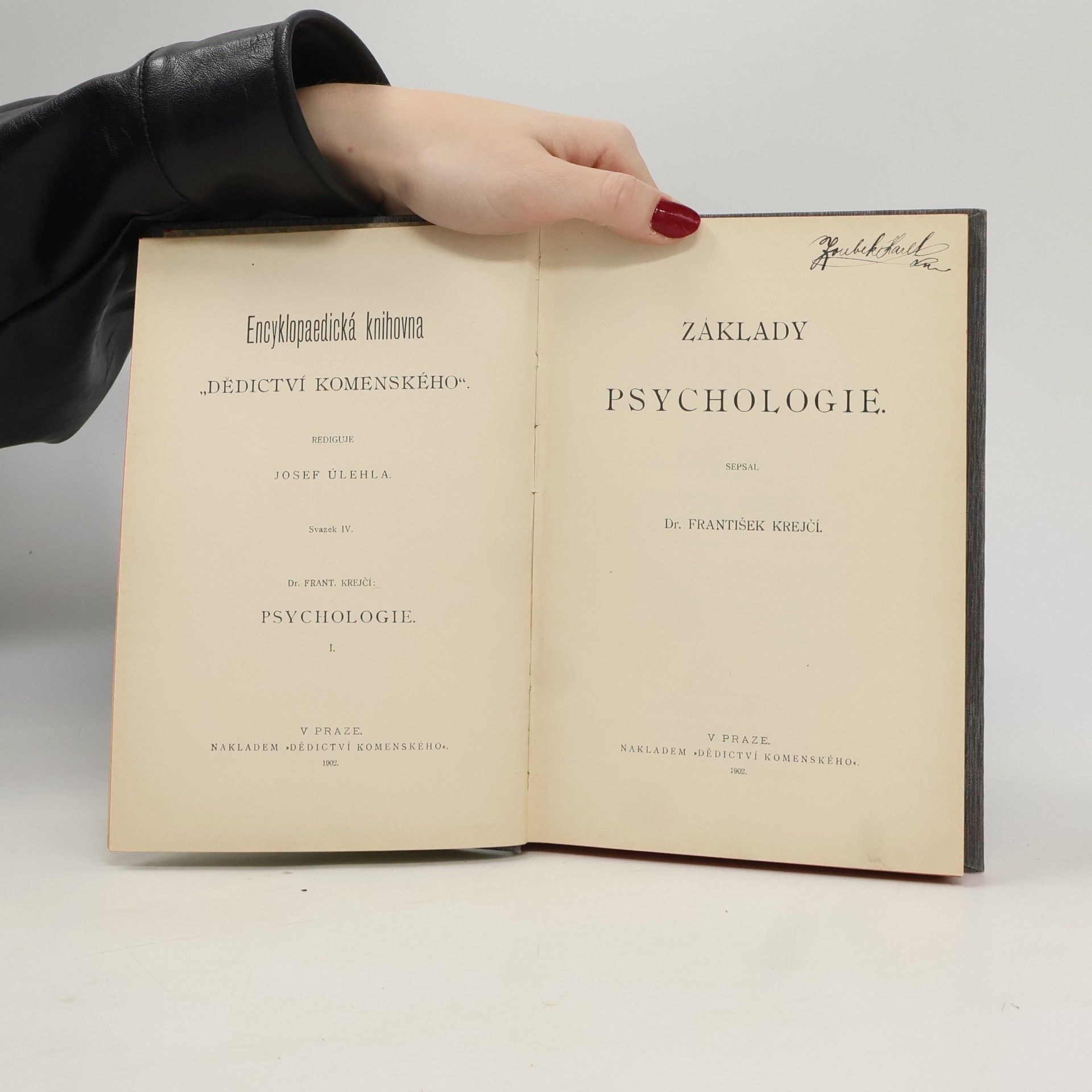 František Krejčí Základy psychologie I.
