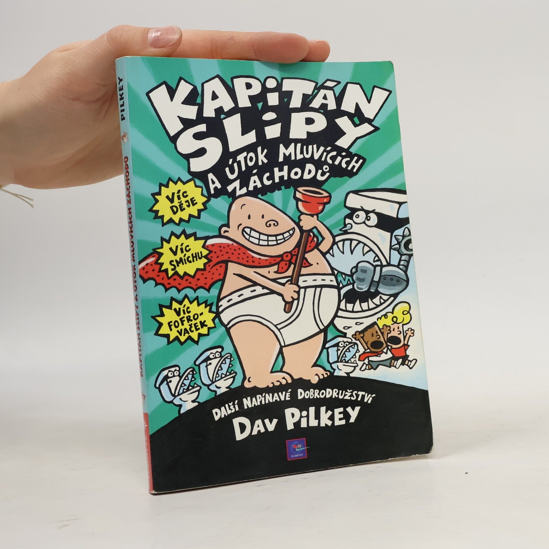 Kapitán Slipy a útok mluvících záchodů