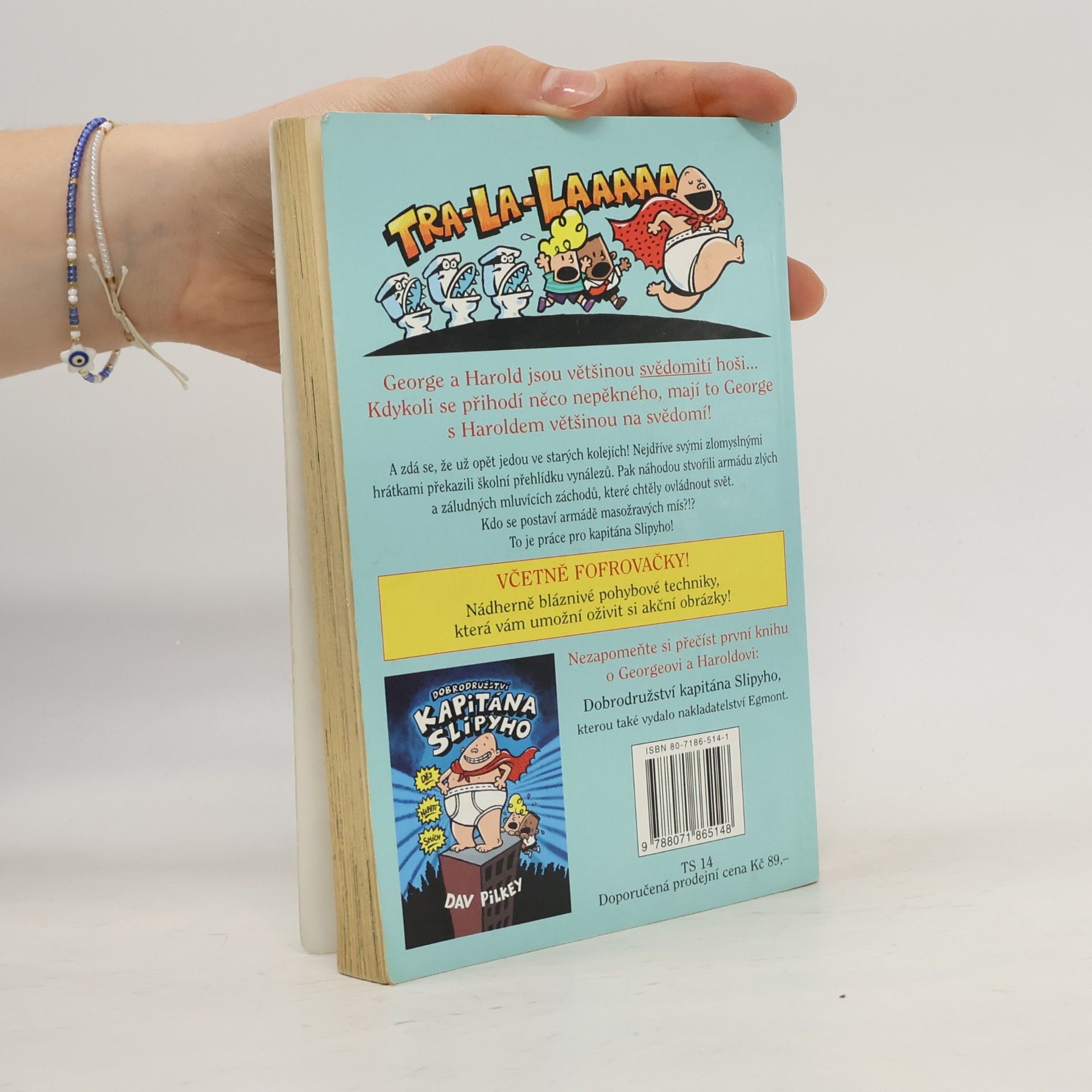 Dav Pilkey Kapitán Slipy a útok mluvících záchodů