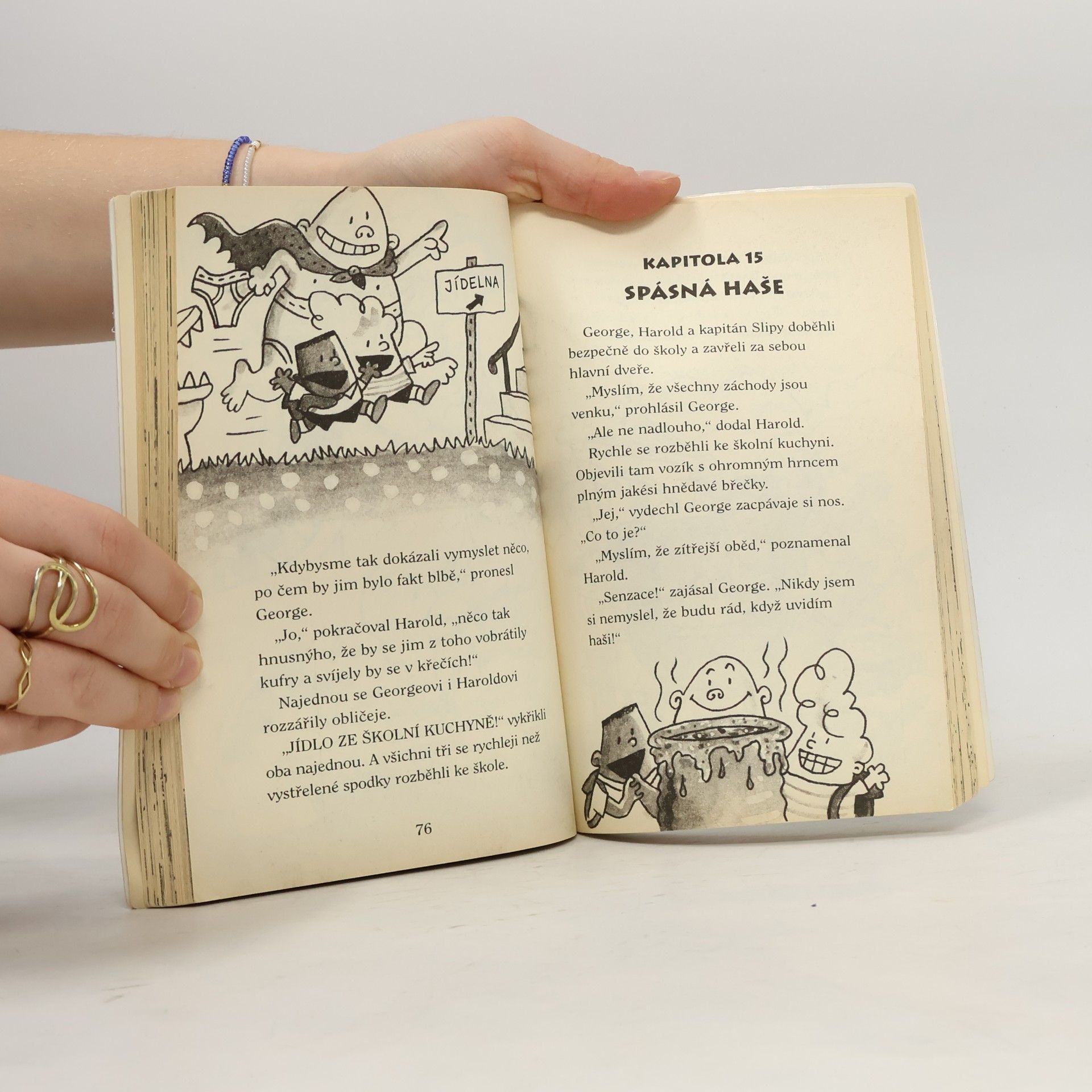 Dav Pilkey Kapitán Slipy a útok mluvících záchodů