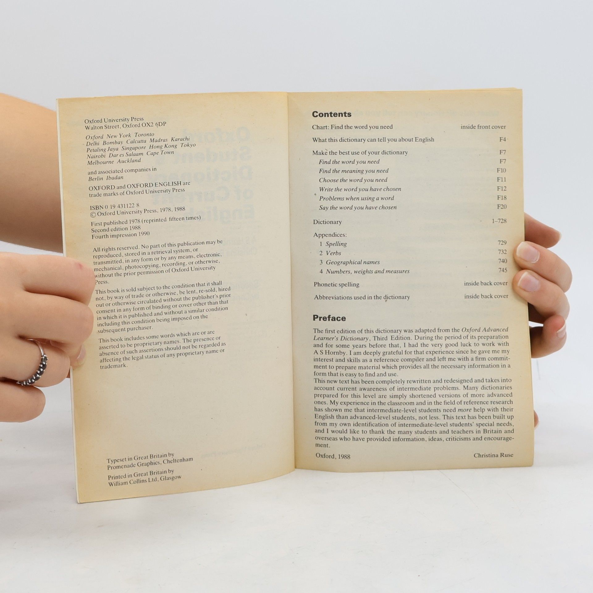 Albert Sydney Hornby Oxford Student's Dictionary