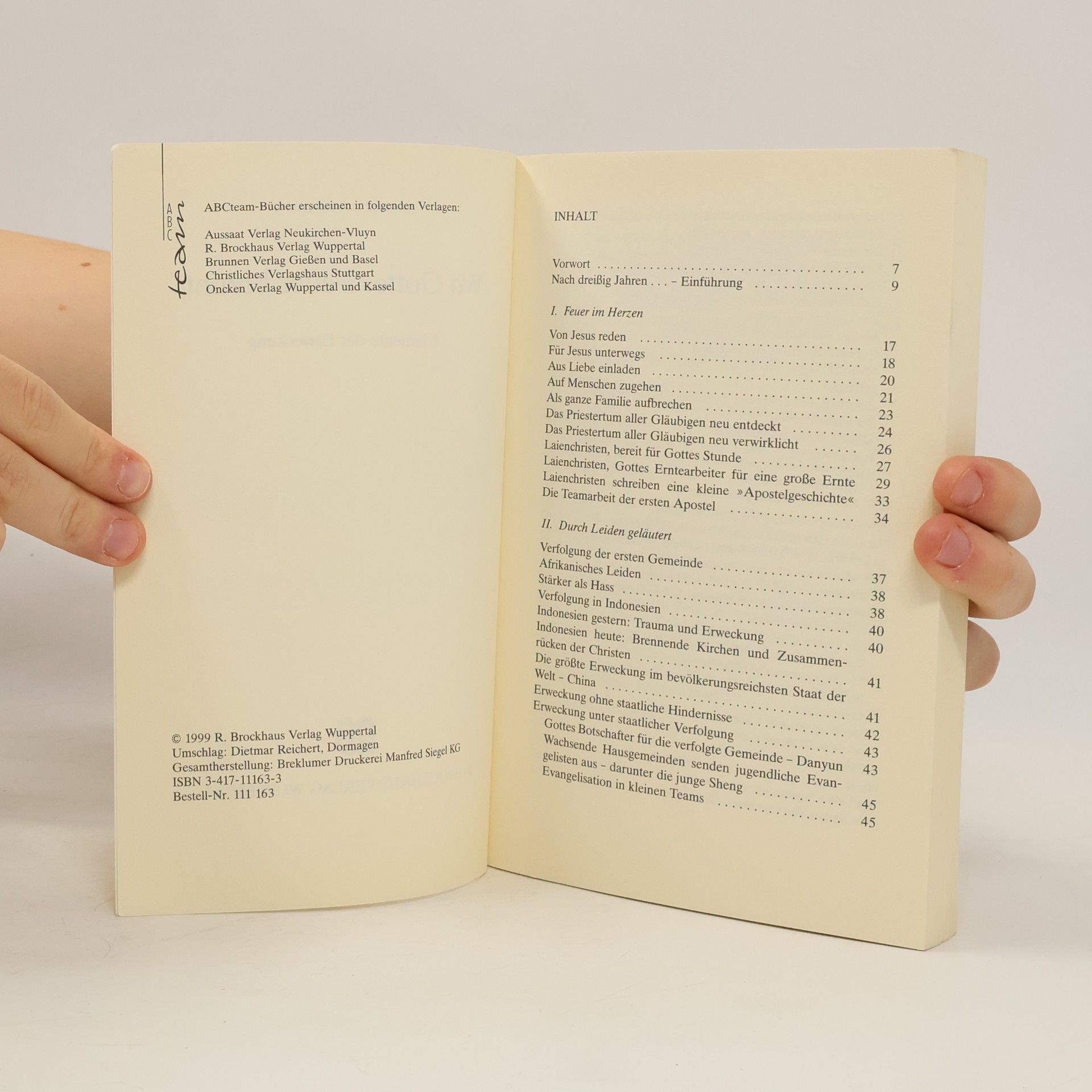 Detmar Scheunemann Wo Gottes Feuer brennt: Elemente der Erweckung (ABCteam-Paperback - R. Brockhaus)