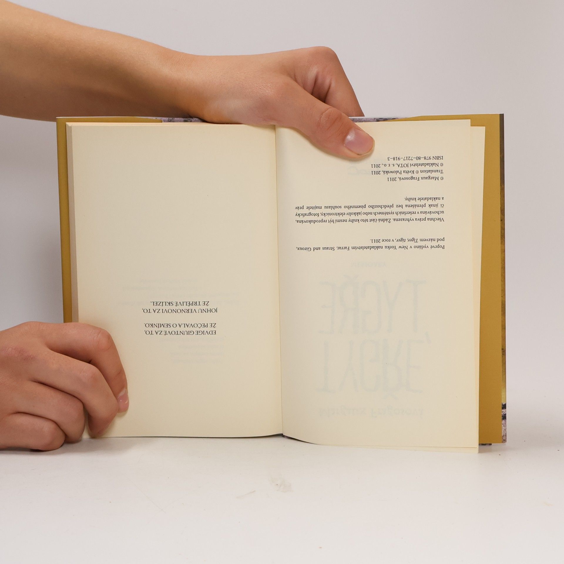 Margaux Fragoso Tygře, tygře. Memoáry