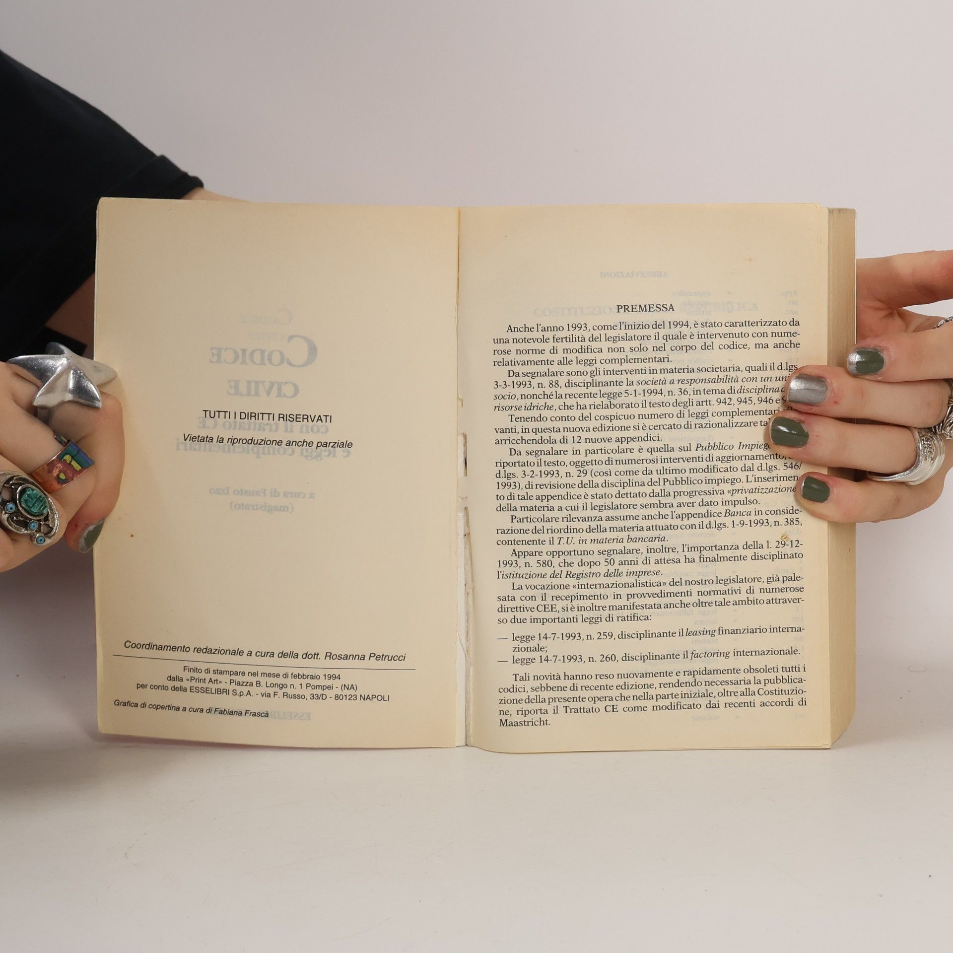 Fausto Izzo Codice civile 504