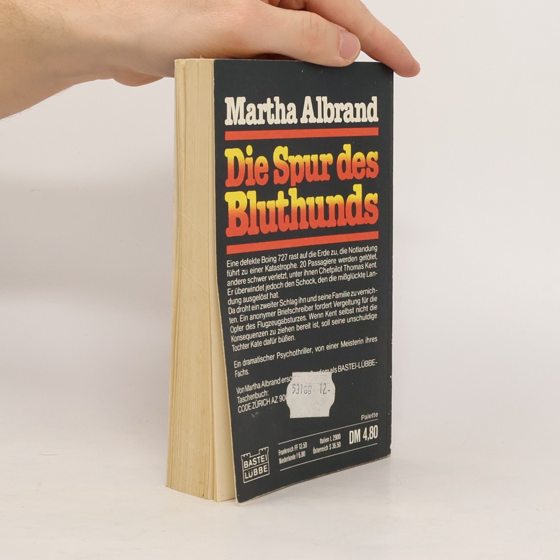 Martha Albrand Die Spur des Bluthunds