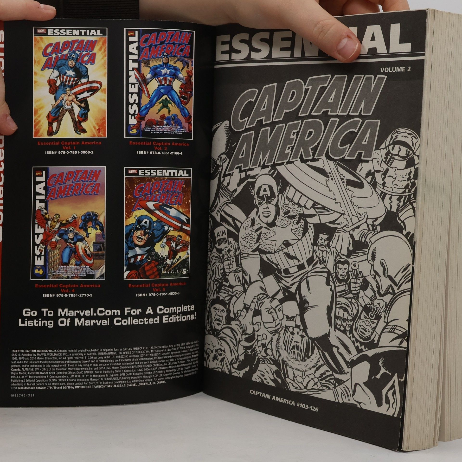 Stan Lee Essential Captain America - 2: Captain America