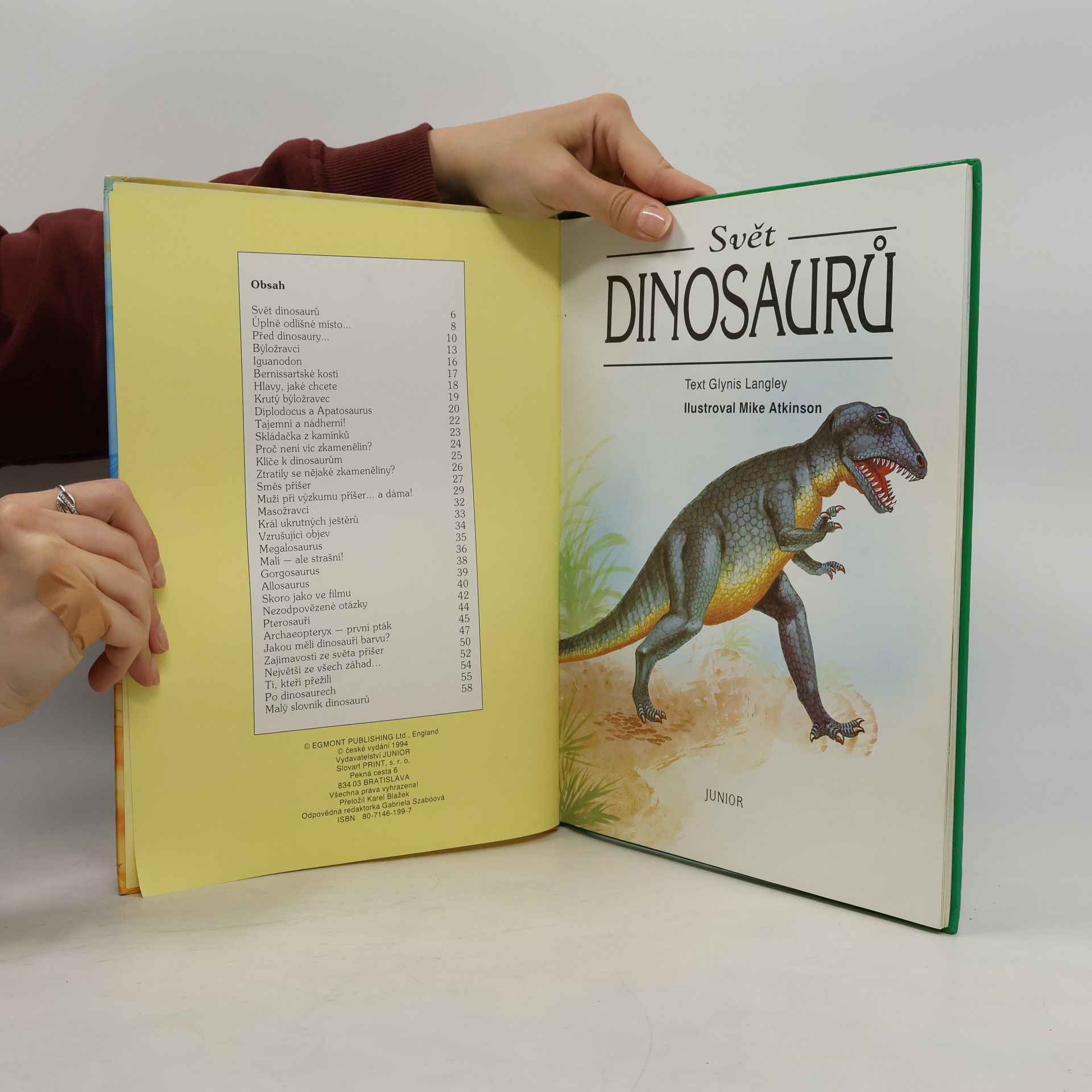 Glynis Langley Svět dinosaurů