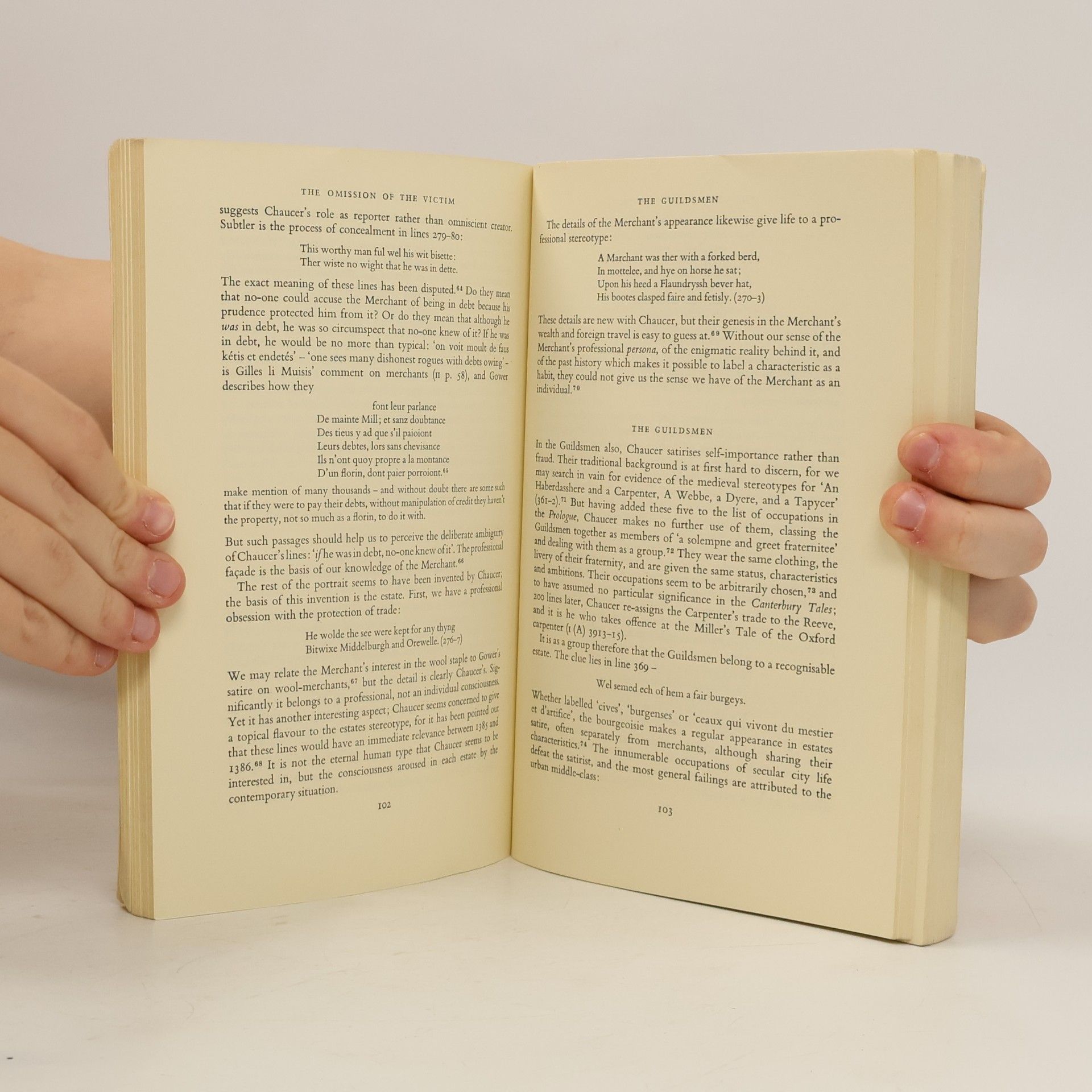Jill Mann Chaucer and Medieval Estates Satire