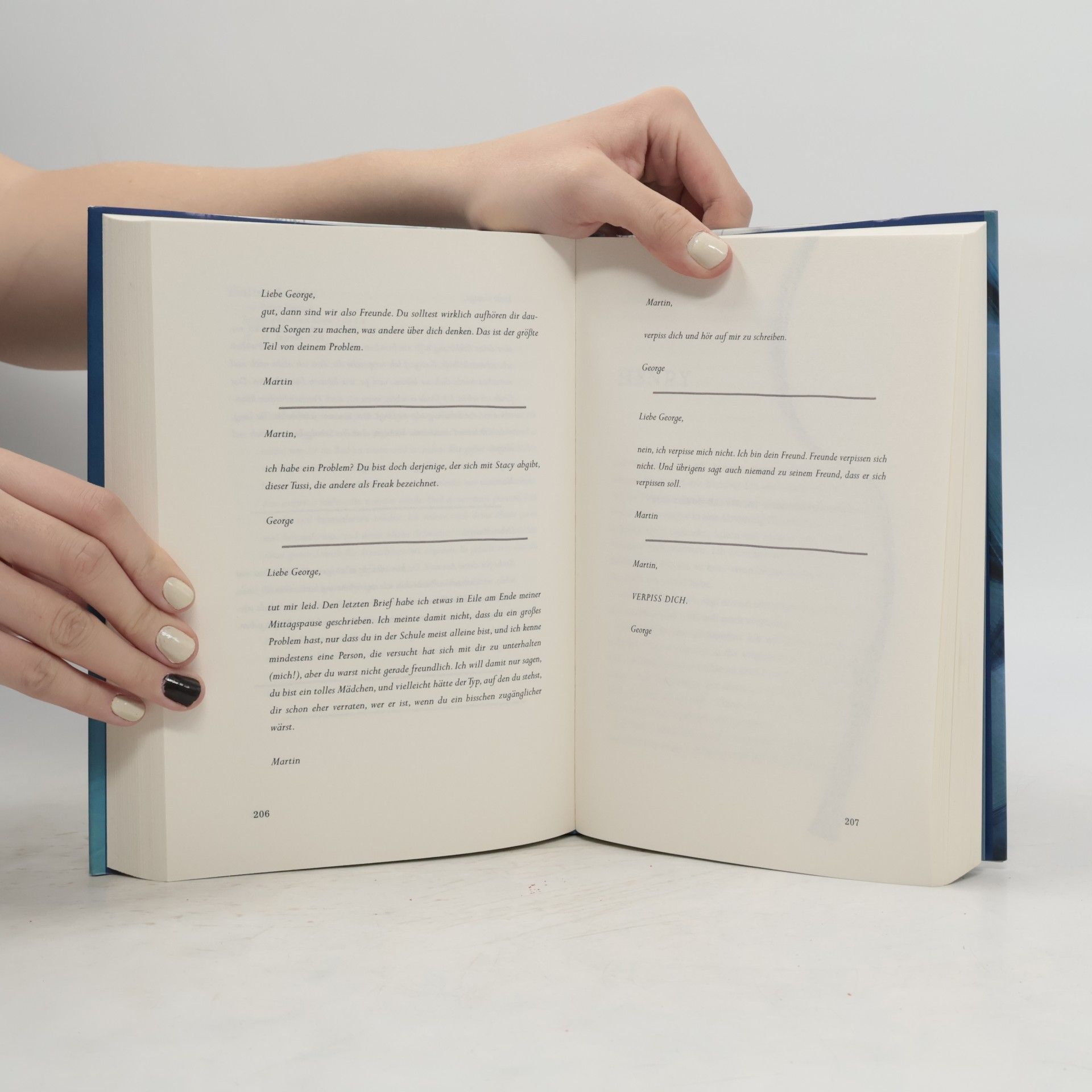 Cath Crowley Das tiefe Blau der Worte
