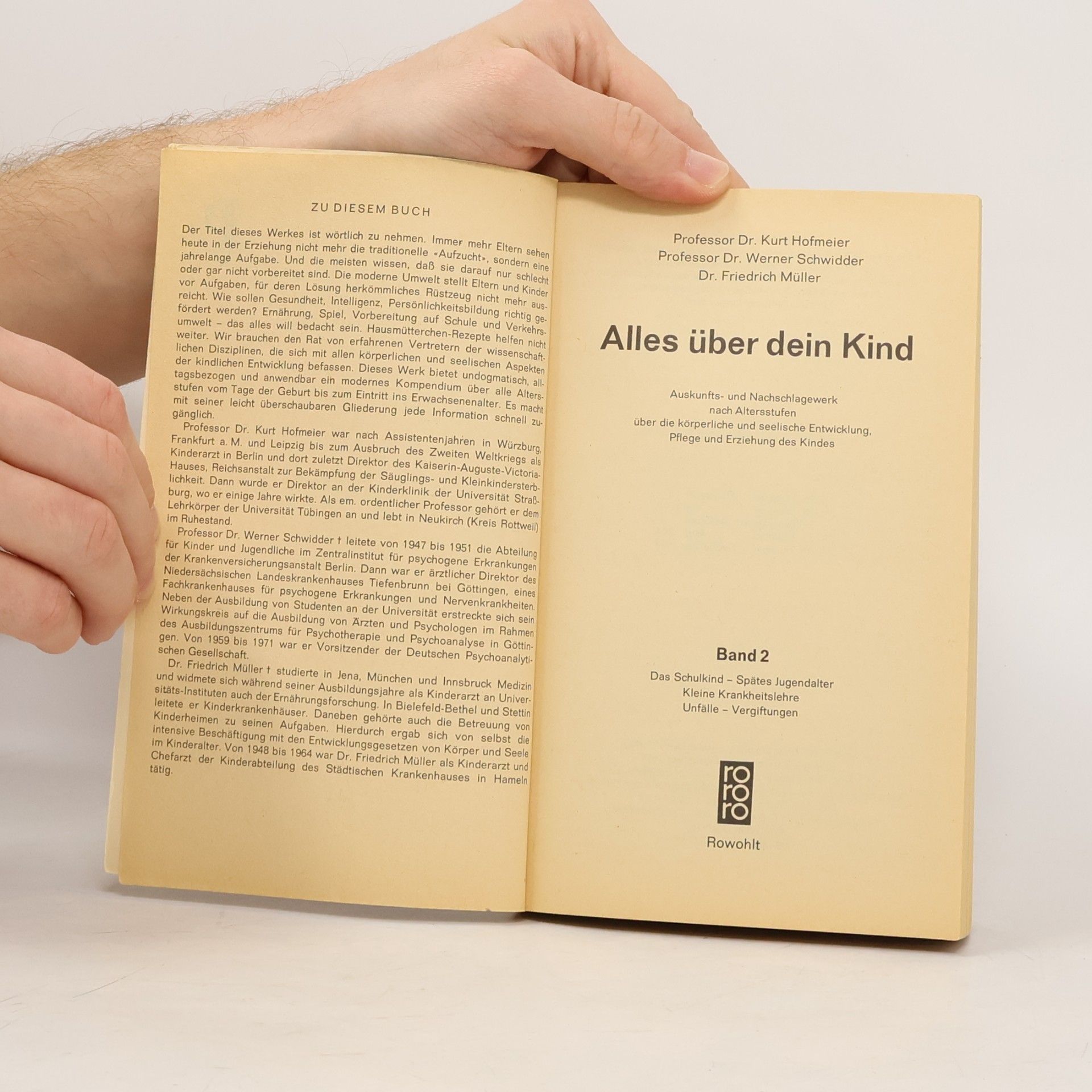 Kurt Hofmeier Alles über dein Kind