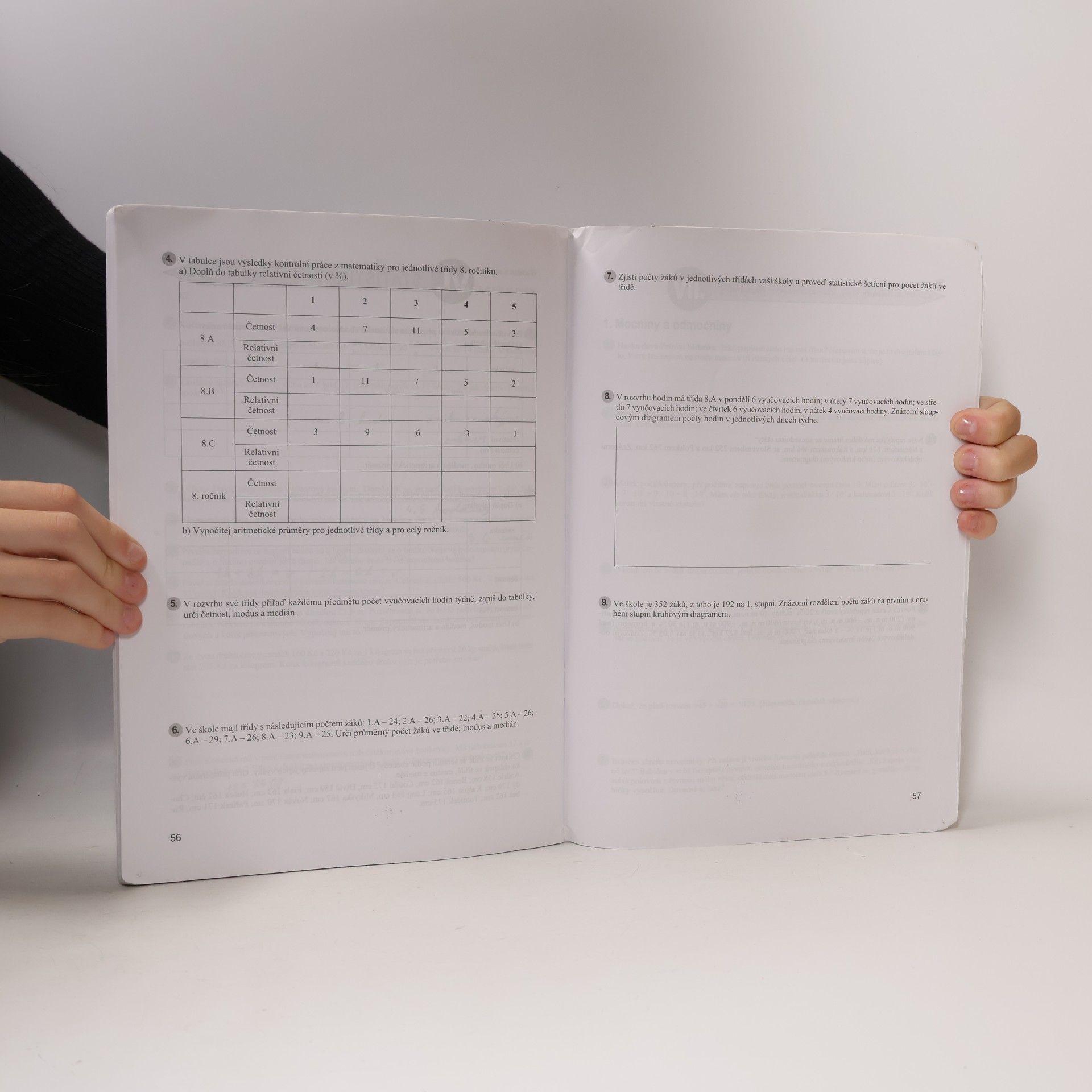 Jitka Boušková Matematika 8 pro základní školy Algebra Pracovní sešit