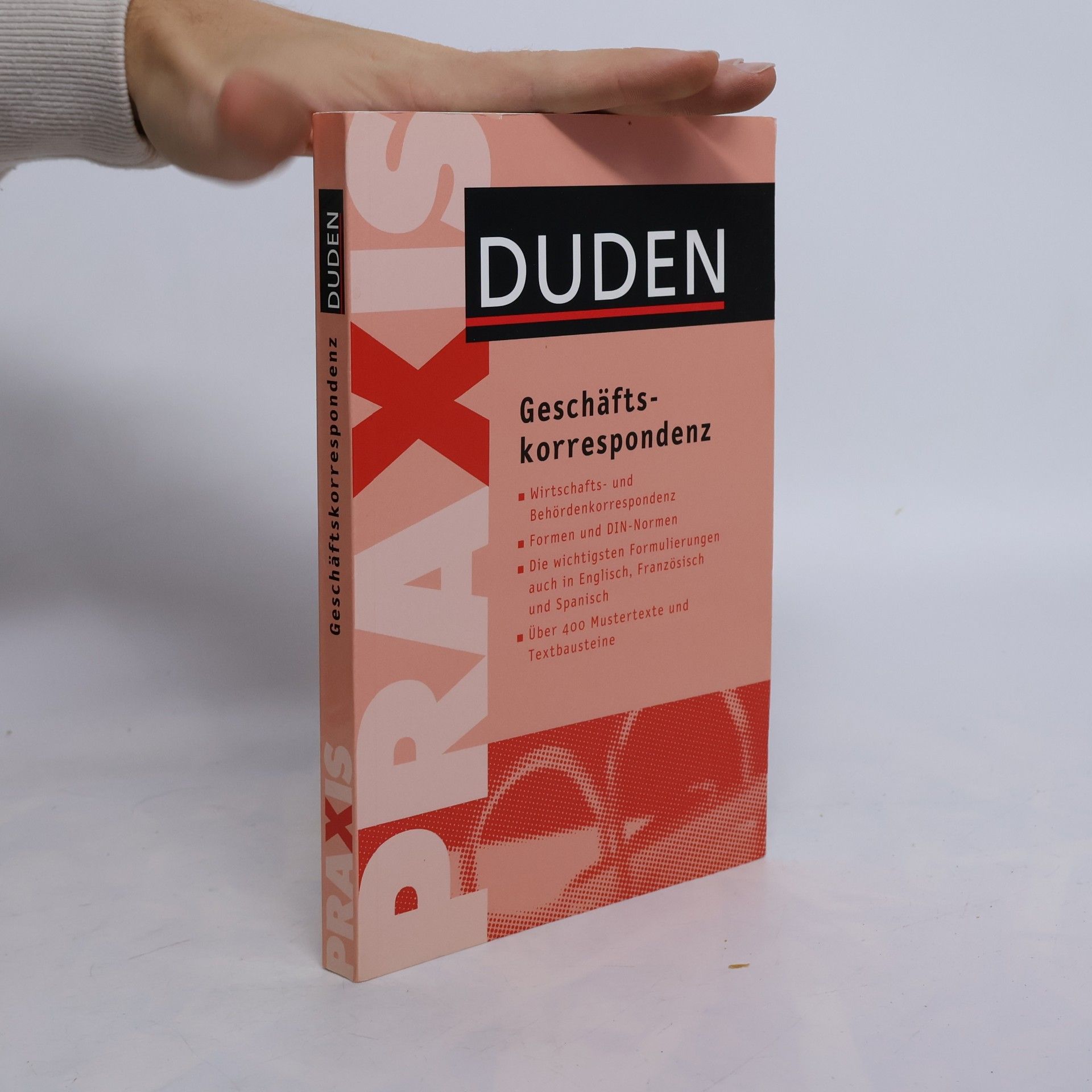 Duden, Geschäftskorrespondenz