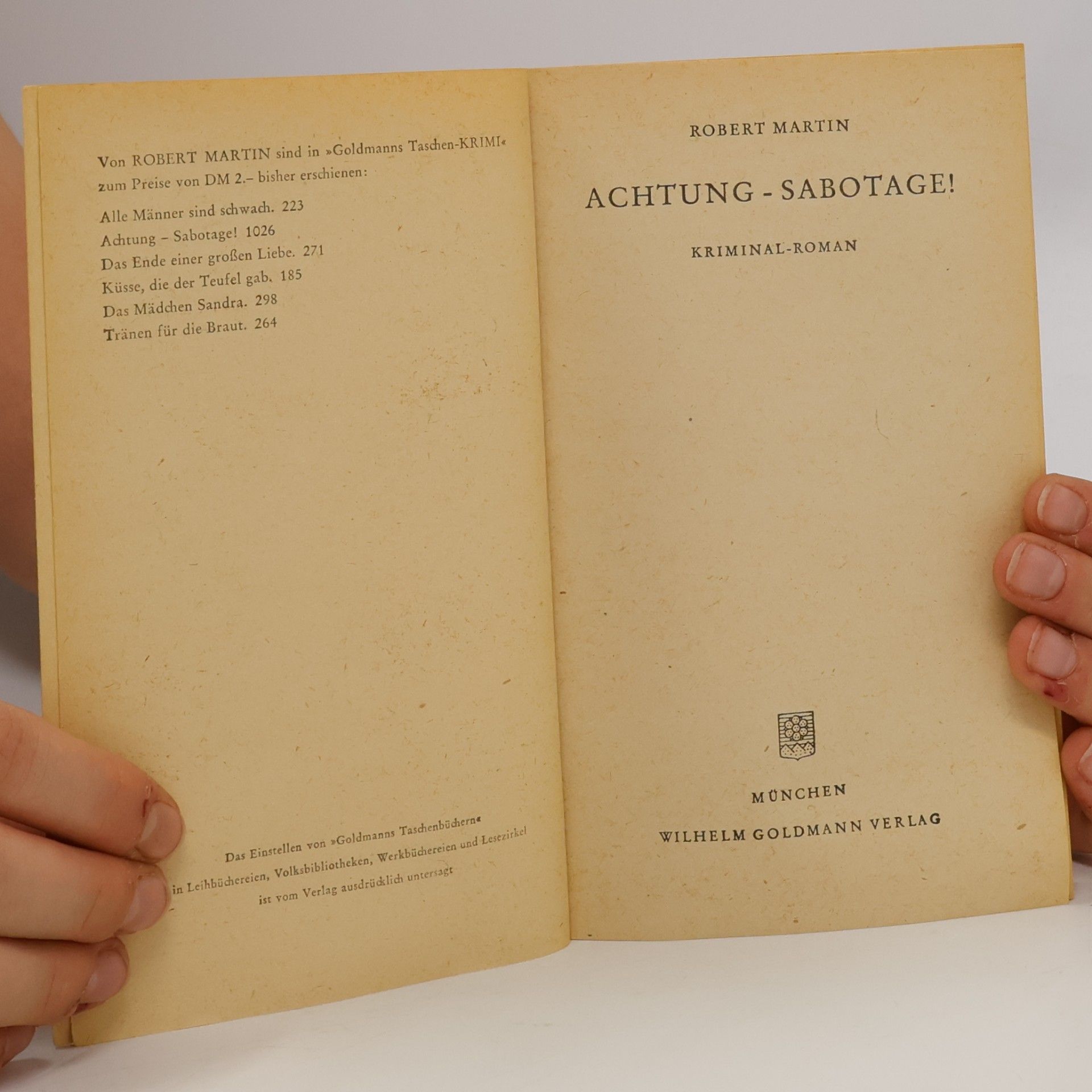 Robert C. Martin Achtung-Sabotage!