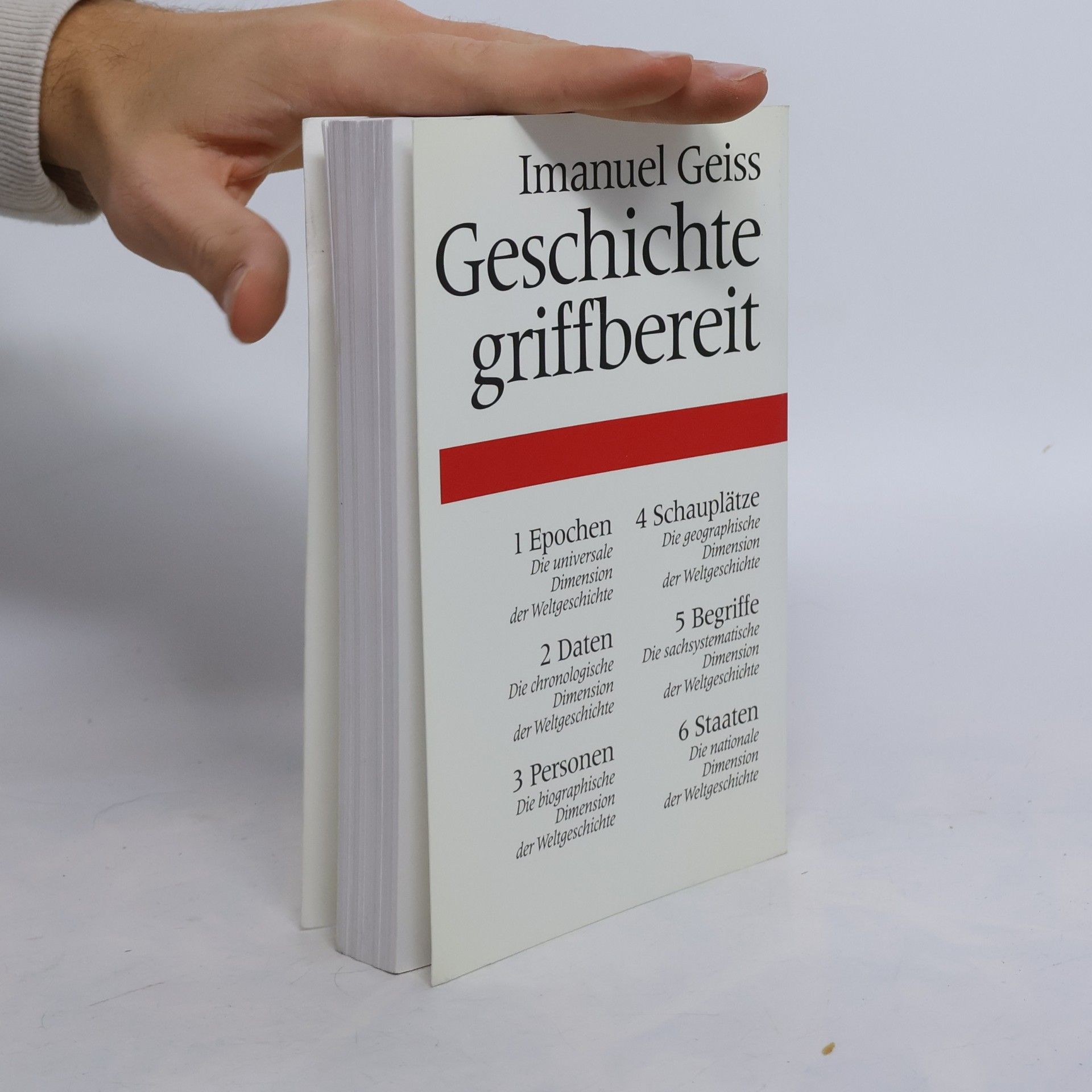Imanuel Geiss Geschichte Griffbereit 2. Daten
