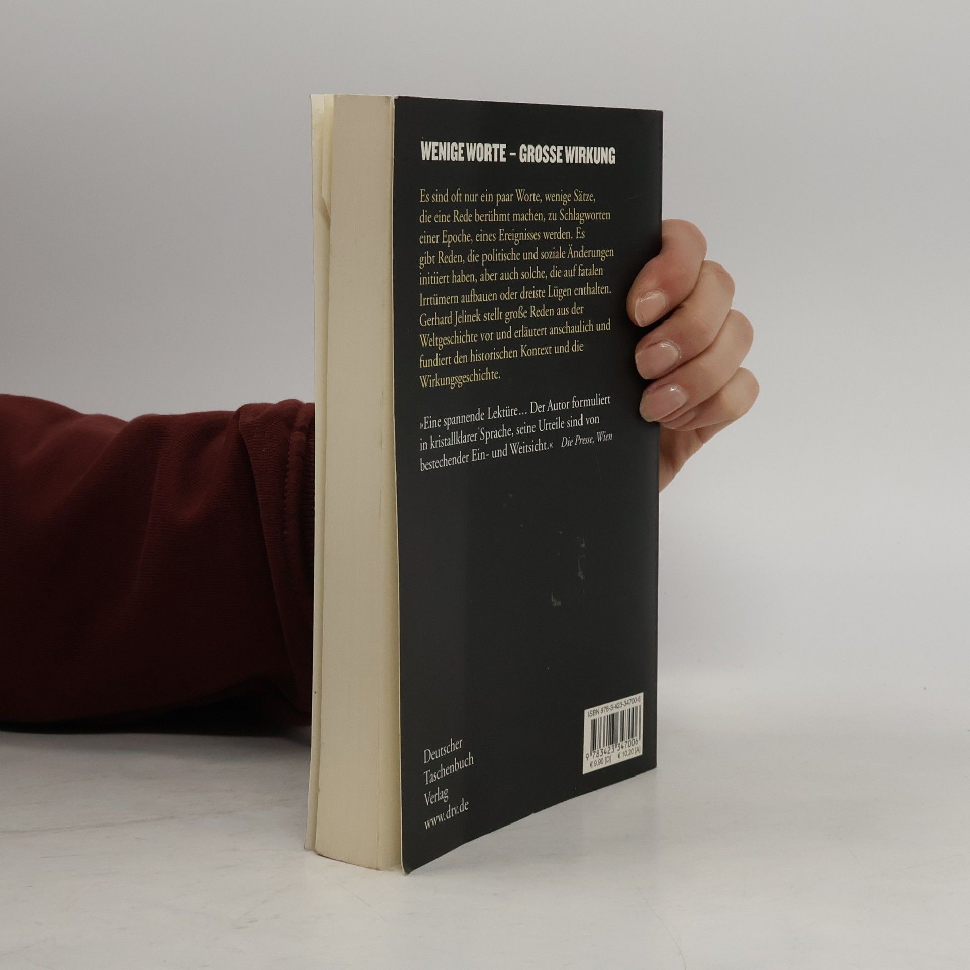 Gerhard Jelinek Reden, die die Welt veränderten