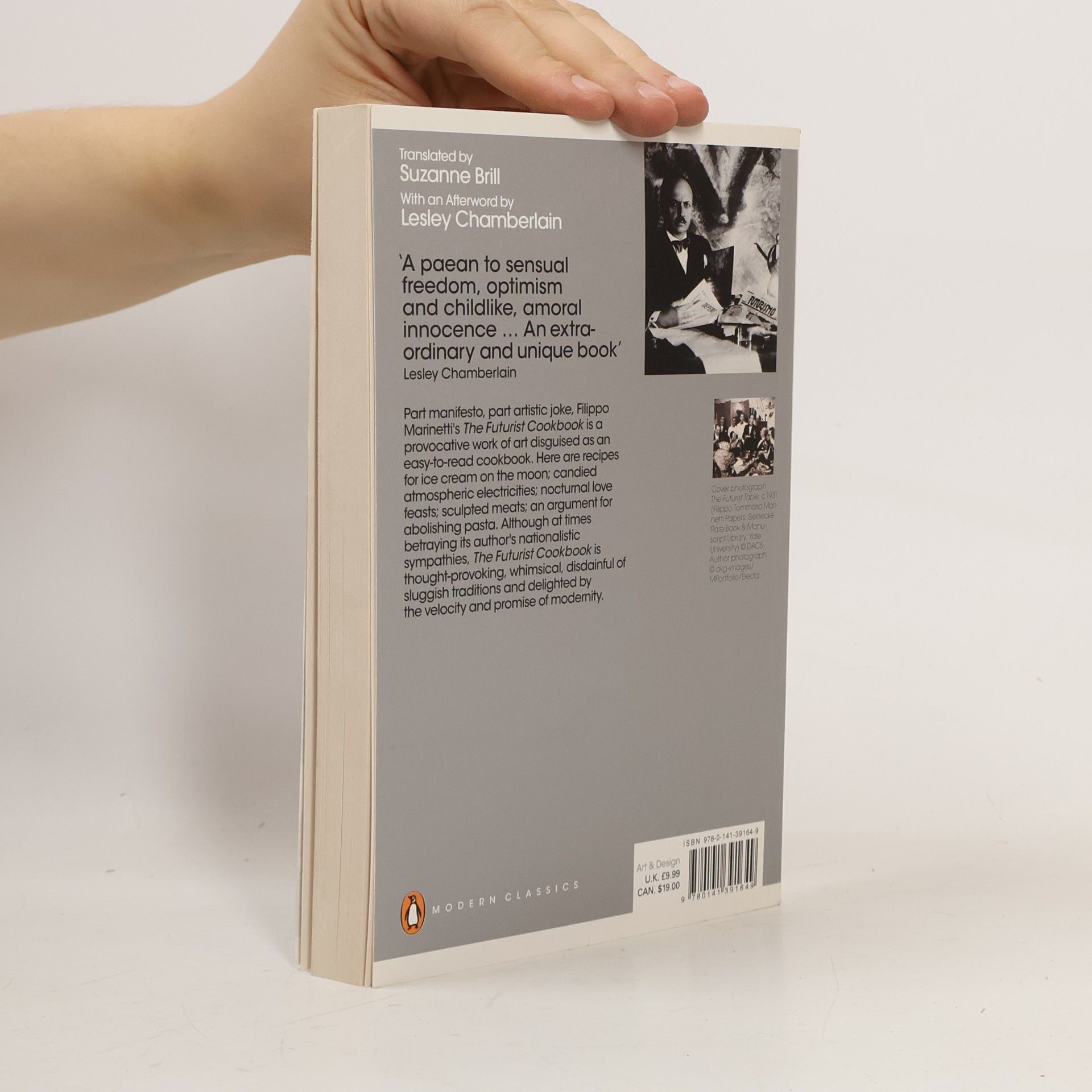 Filippo Tommaso Marinetti The Futurist Cookbook