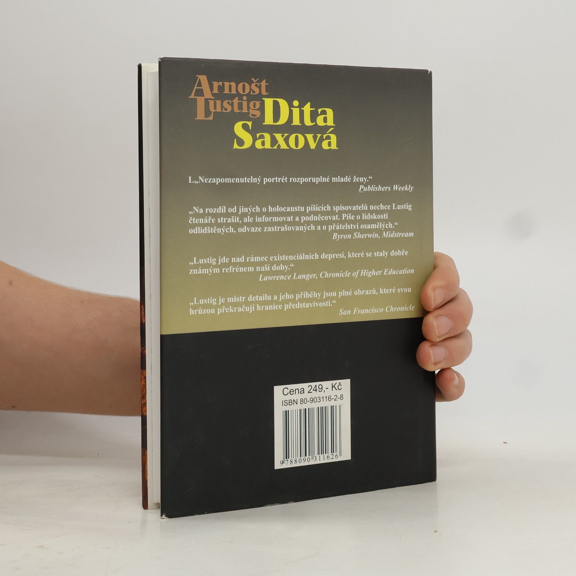 Arnošt Lustig Dita Saxová