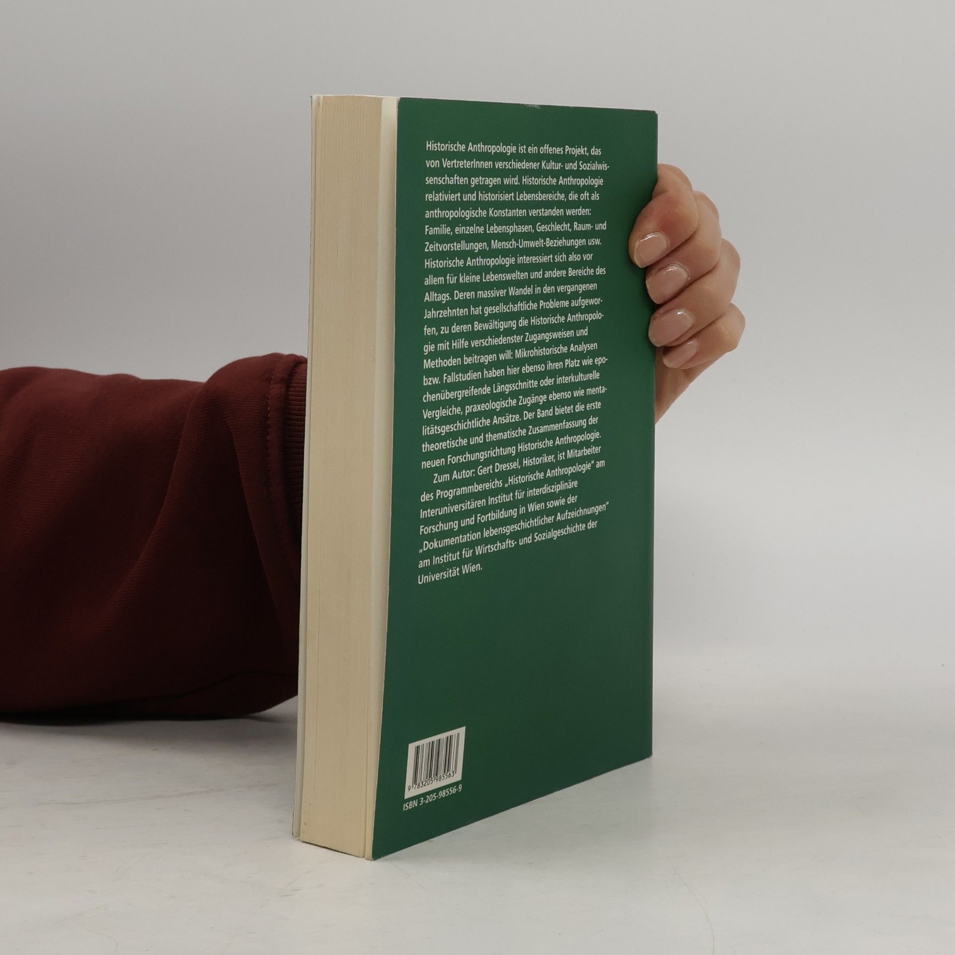 Gert Dressel Historische Anthropologie
