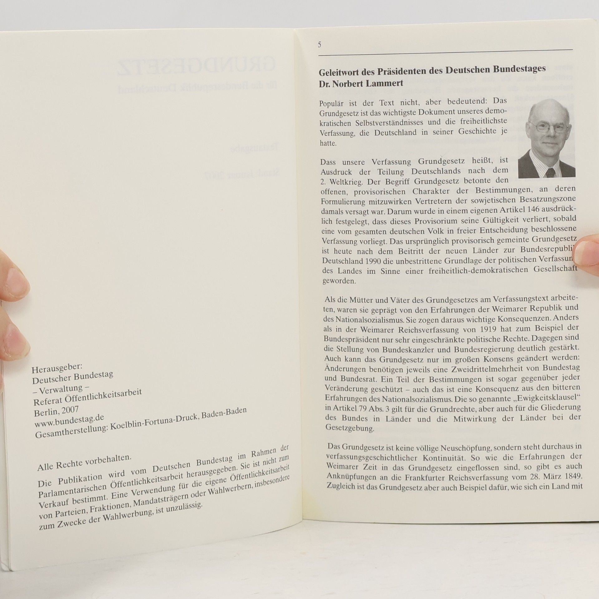 Autorenkollektiv Grundgesetz für die Bundesrepublik Deutschland
