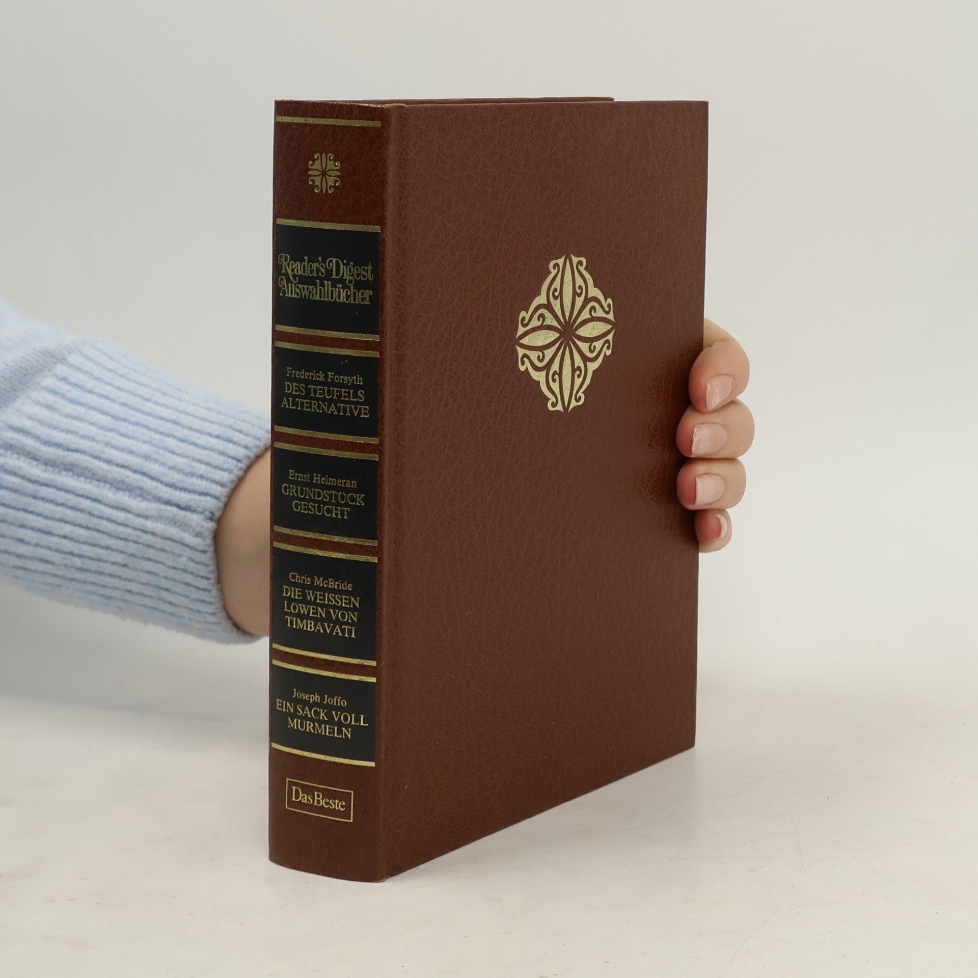 Reader's Digest Auswahlbücher: Des Teufels Alternative, Grundstück gesucht, Die weißen Löwen von Timbavati, Ein Sack voll Murmeln