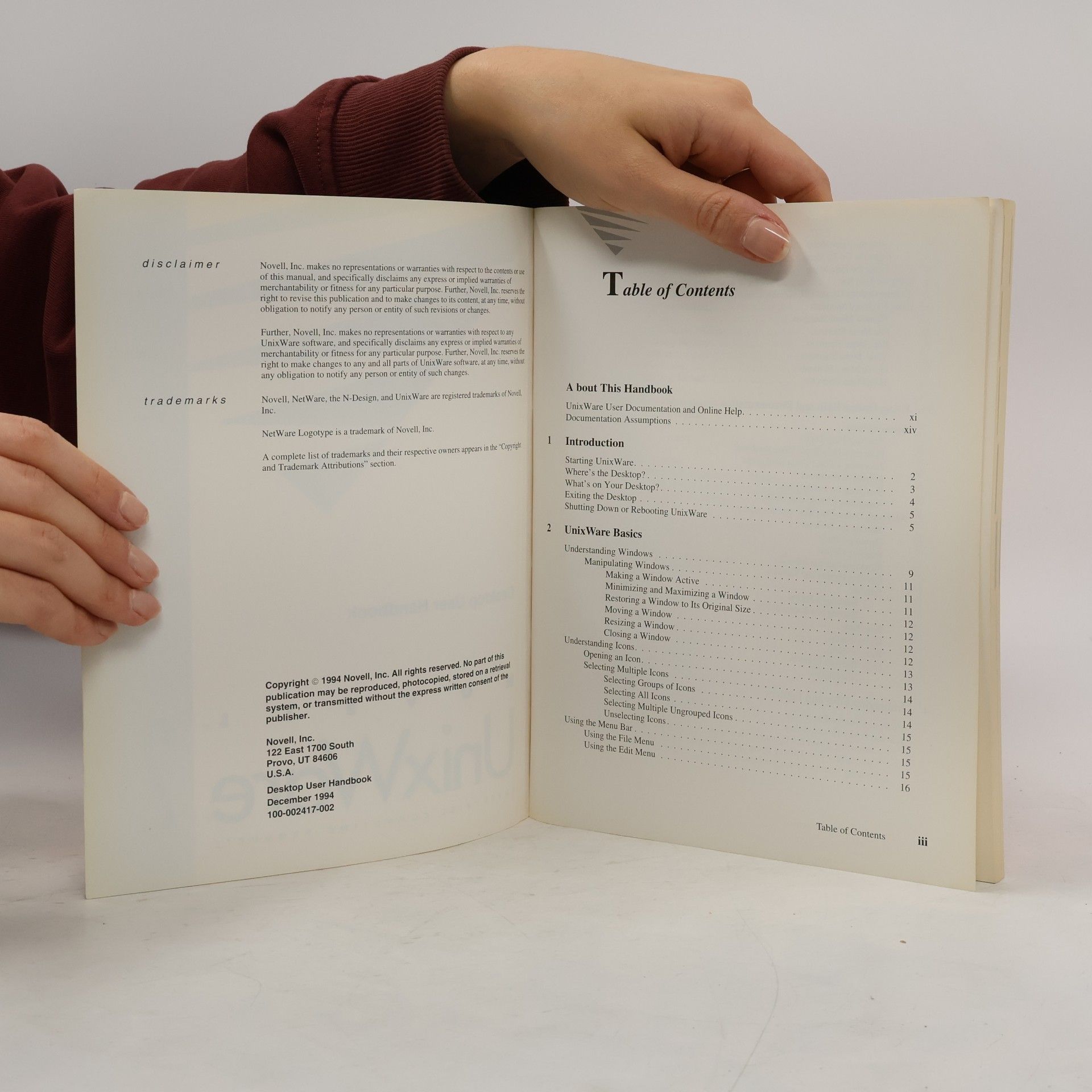 Various authors Novell UnixWare 2
