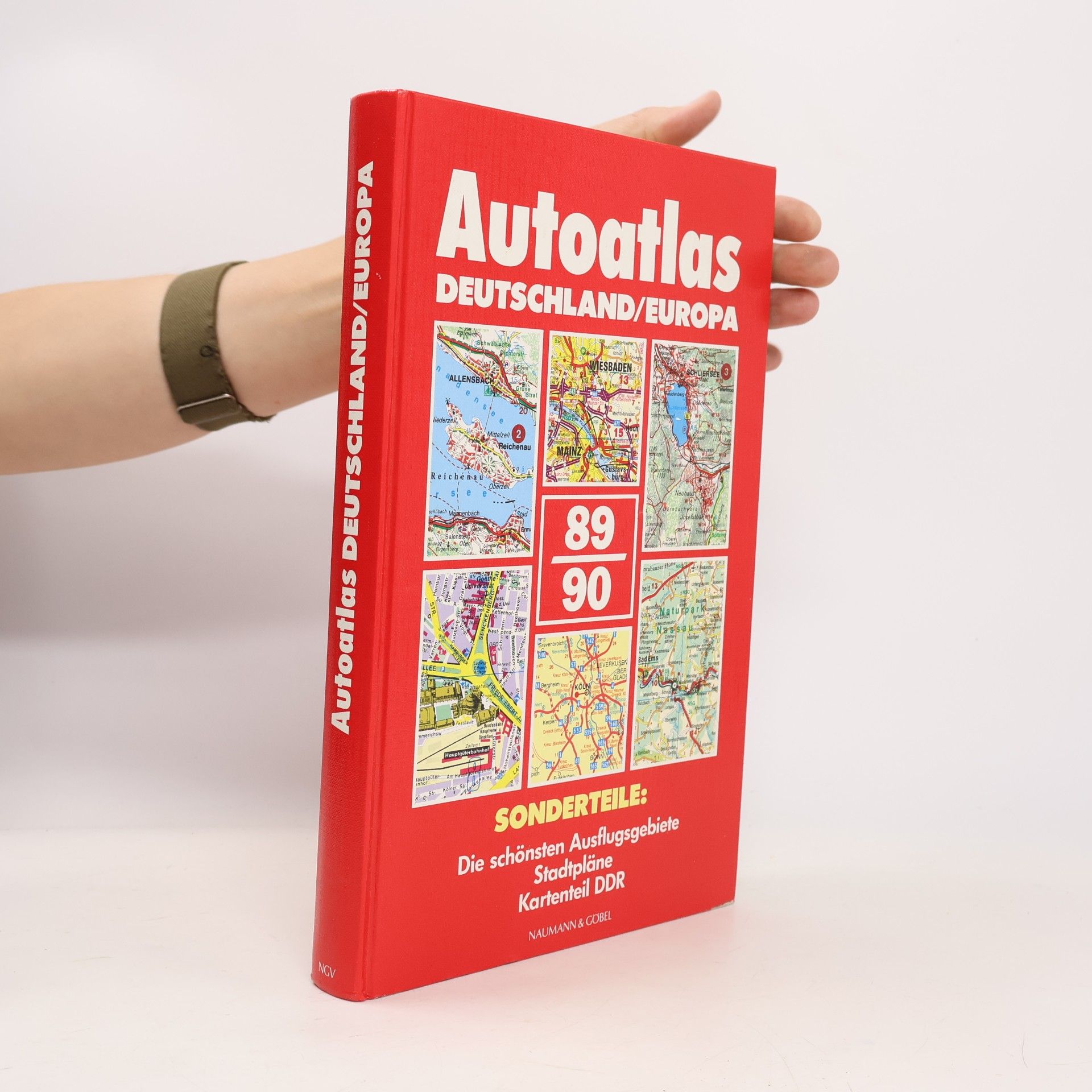 Various authors Autoatlas Deutschland/Europa 91/92