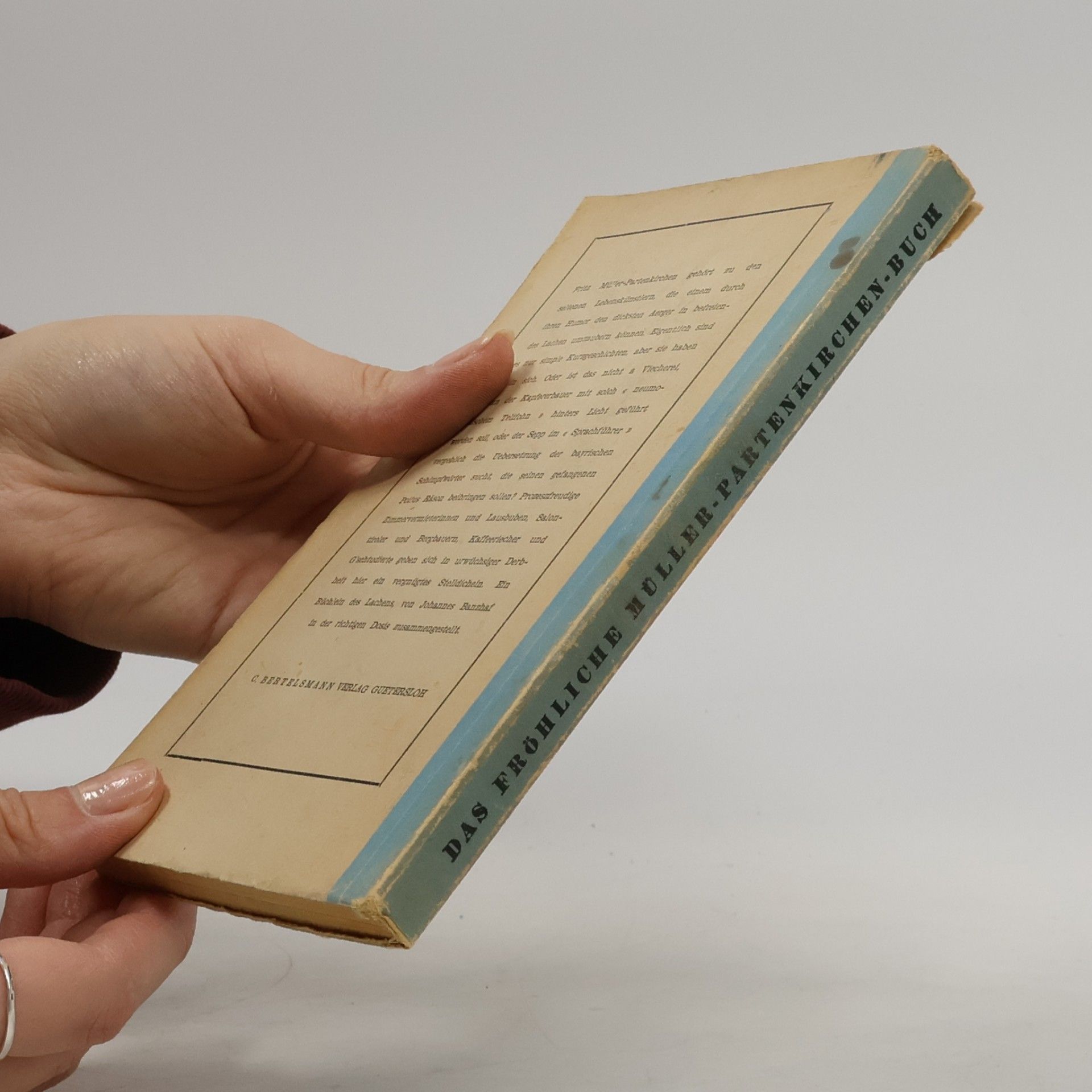 Johannes Banzhaf Das fröhliche Müller-Partenkirchen-Buch