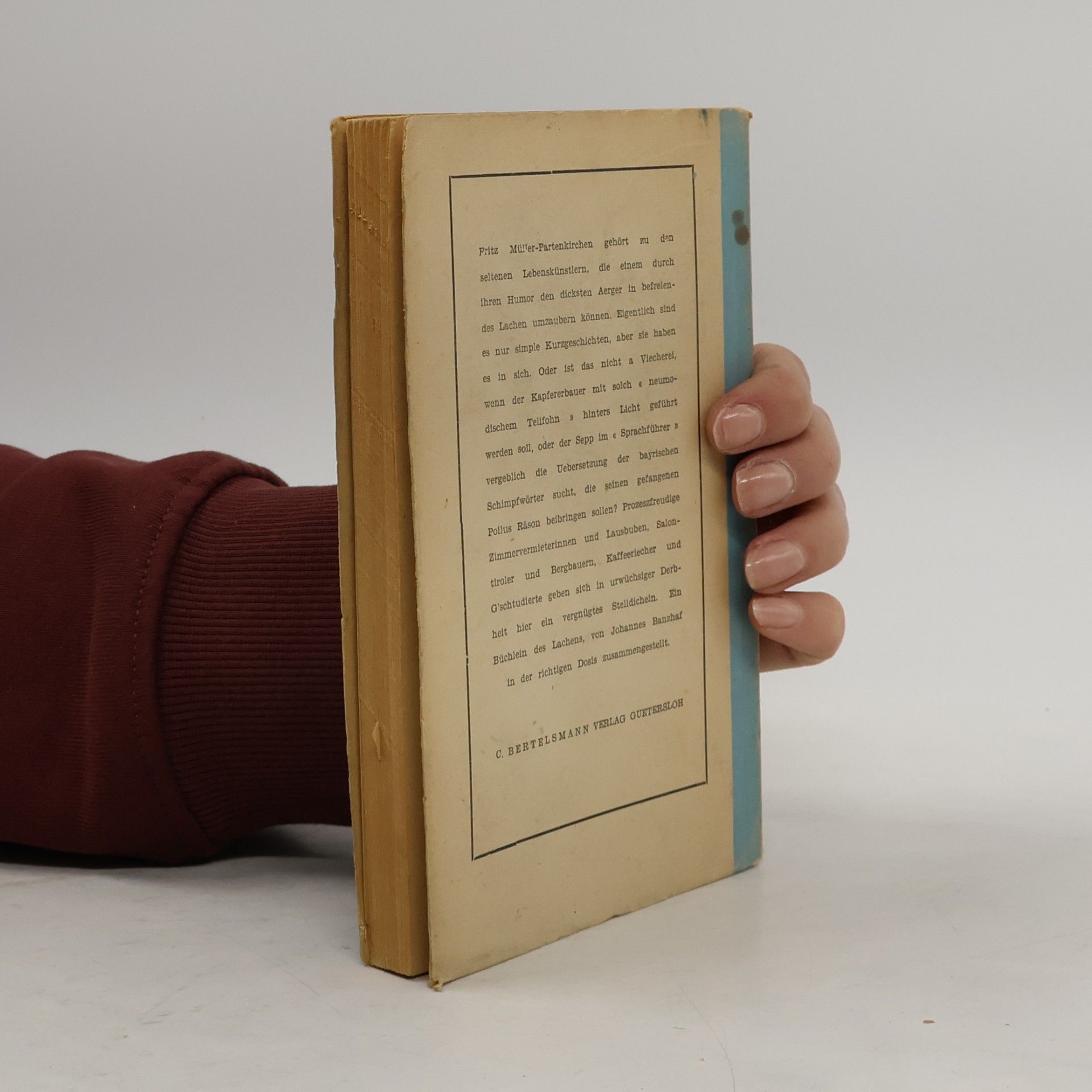 Johannes Banzhaf Das fröhliche Müller-Partenkirchen-Buch