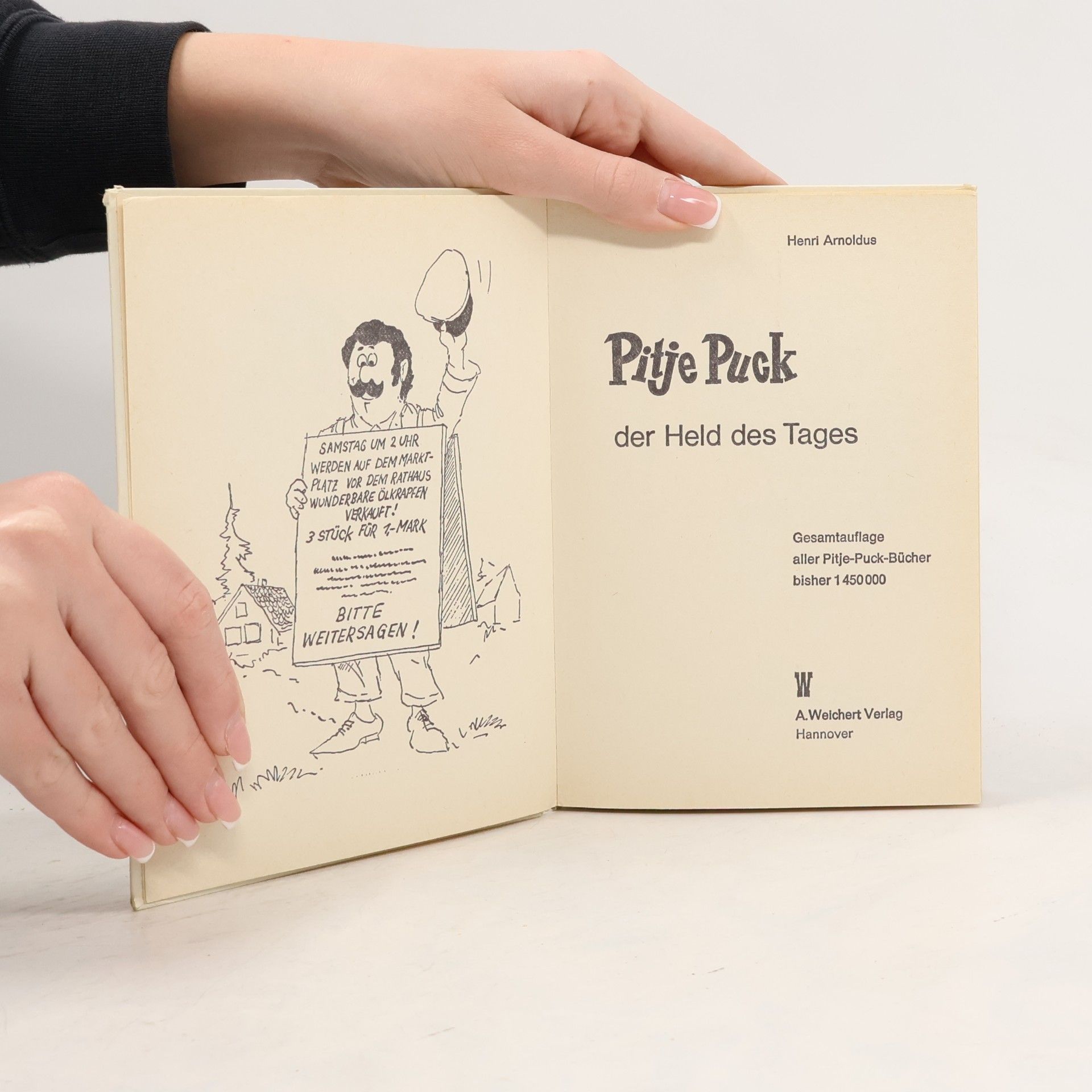 Henri Arnoldus Pitje Puck, der Held des Tages