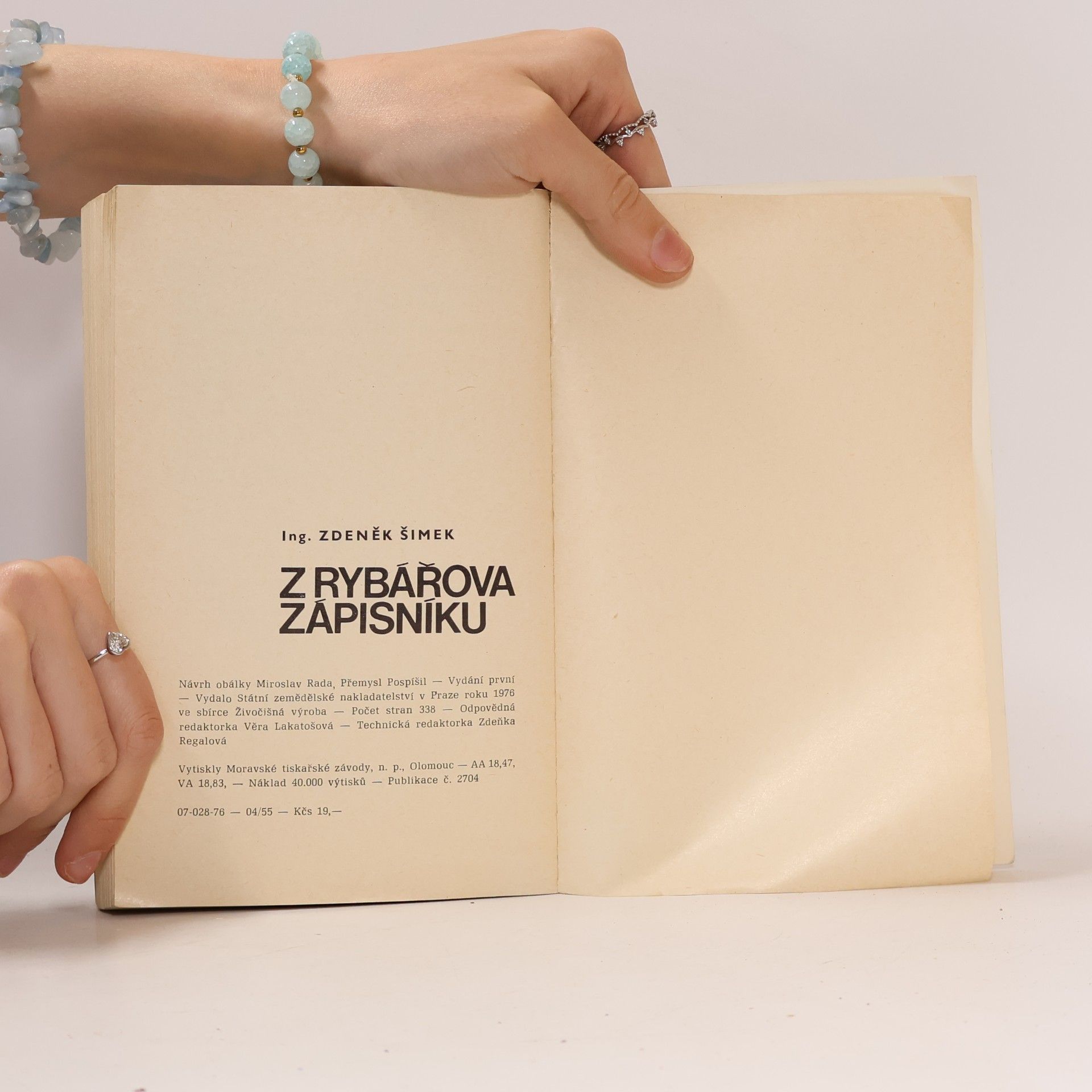 Zdeněk Šimek Z rybářova zápisníku
