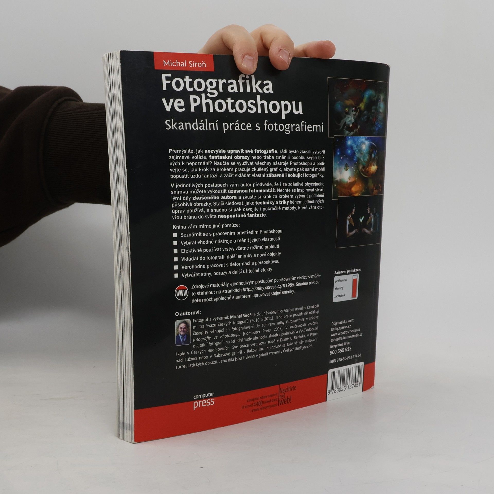 Michal Siroň Fotografika ve Photoshopu : skandální práce s fotografiemi