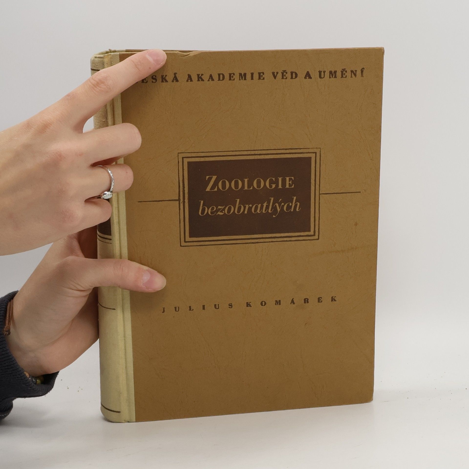 Česká akademie věd a. umění Zoologie bezobratlých 1