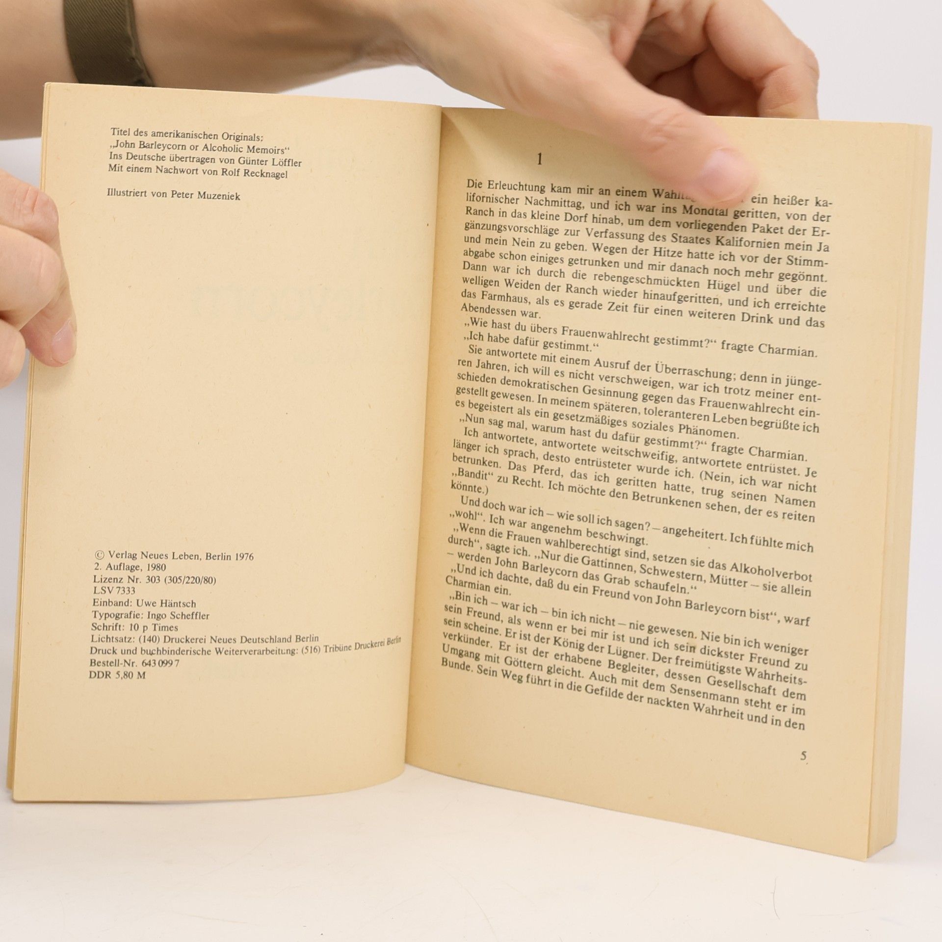 Jack London John Barleycorn oder Der Alkohol
