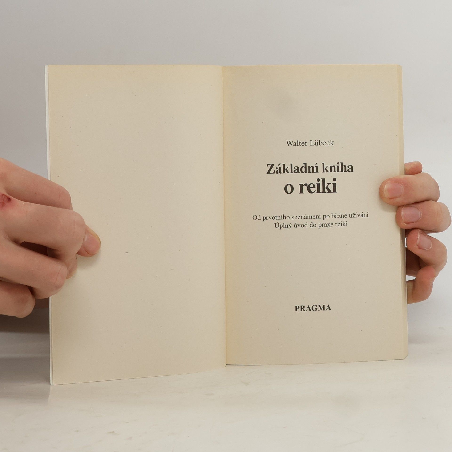 Walter Lübeck Základní kniha o reiki