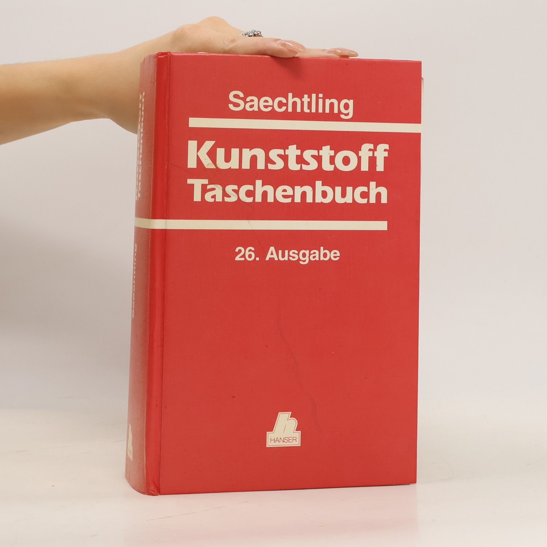 Hansjürgen Saechtling Kunststoff-Taschenbuch