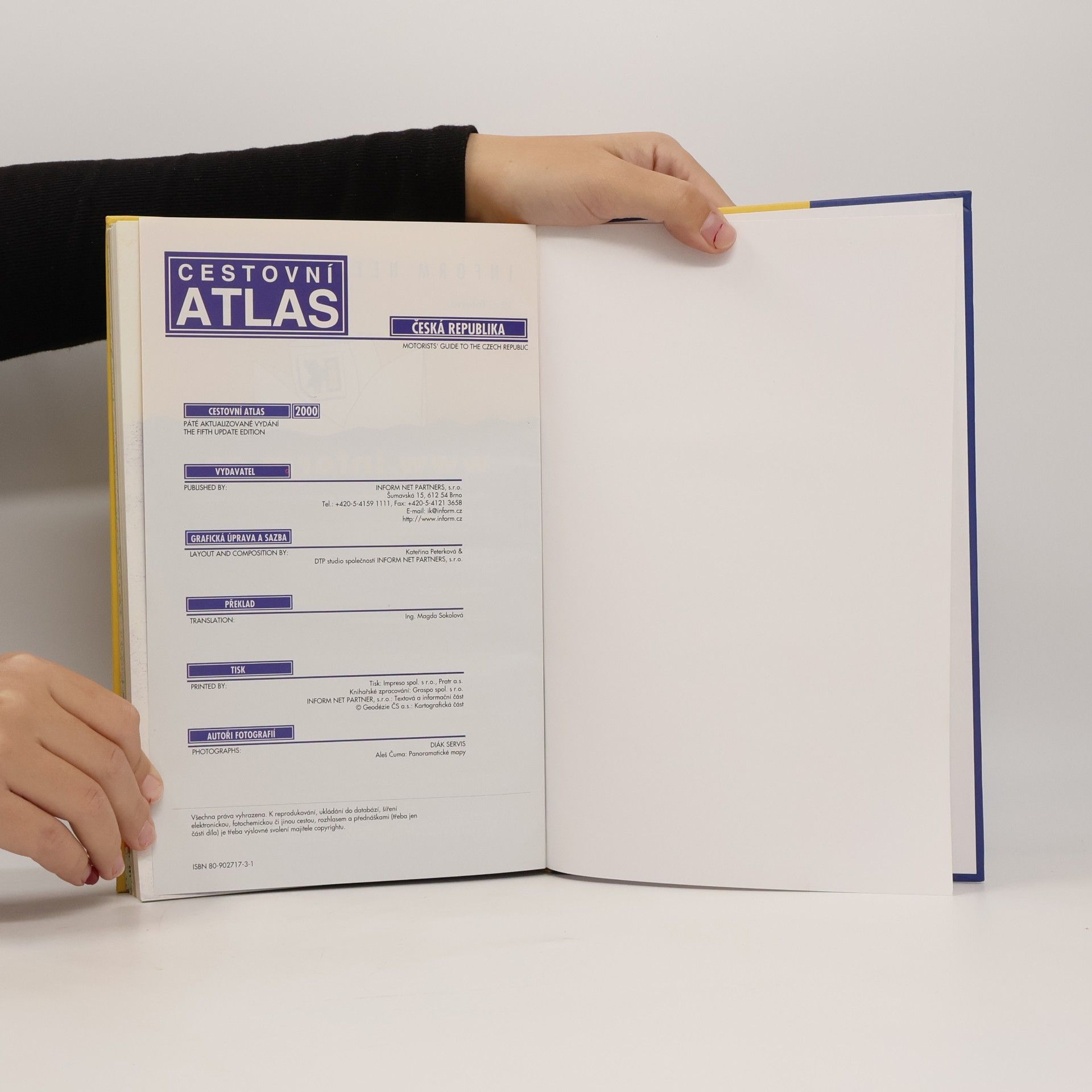 Kolektiv autorů Cestovní atlas Česká republika. Reiseatlas Tschechische Republik